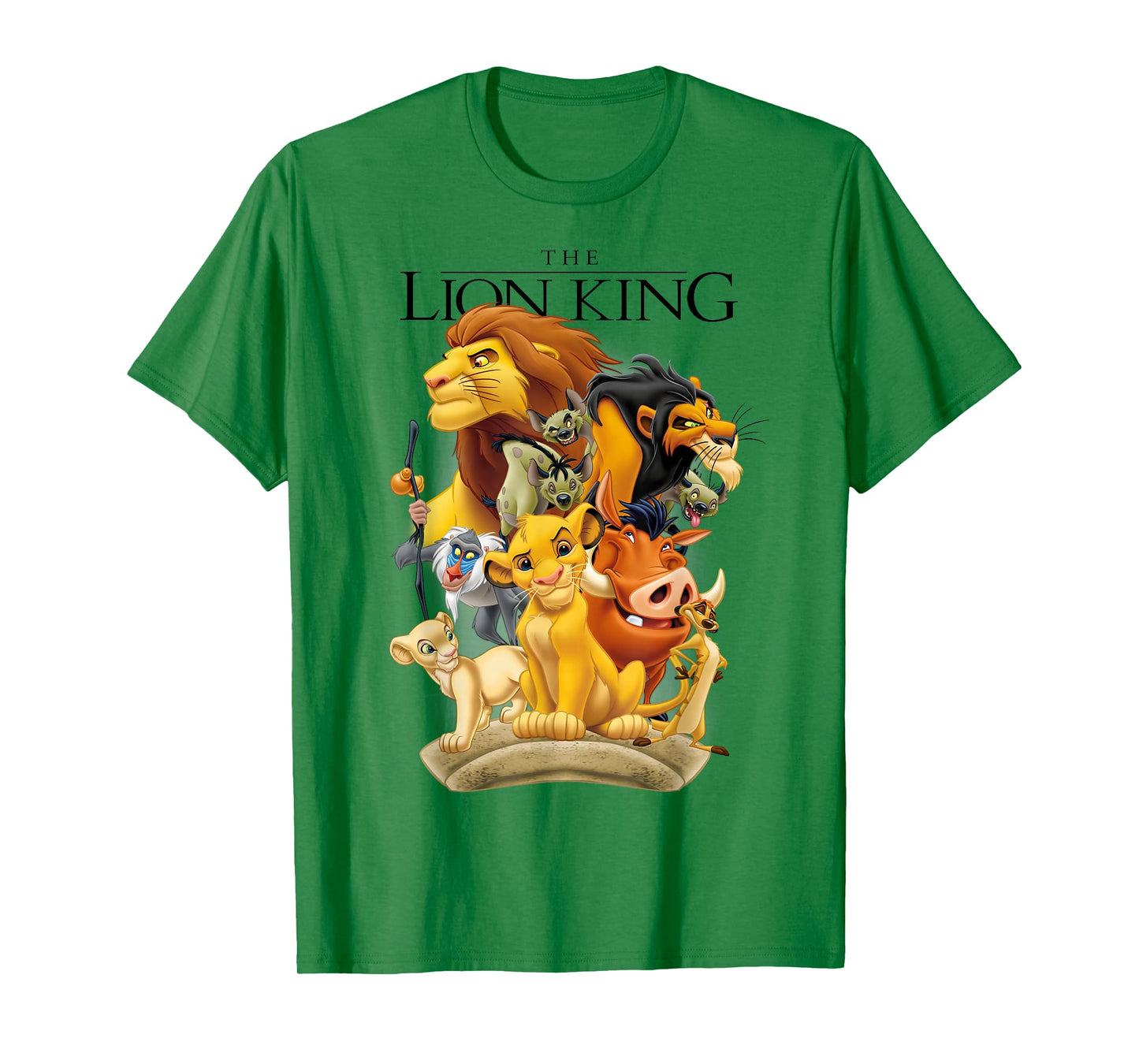 Disney The Lion King Pride Land Characters Group Shot T-Shirt
