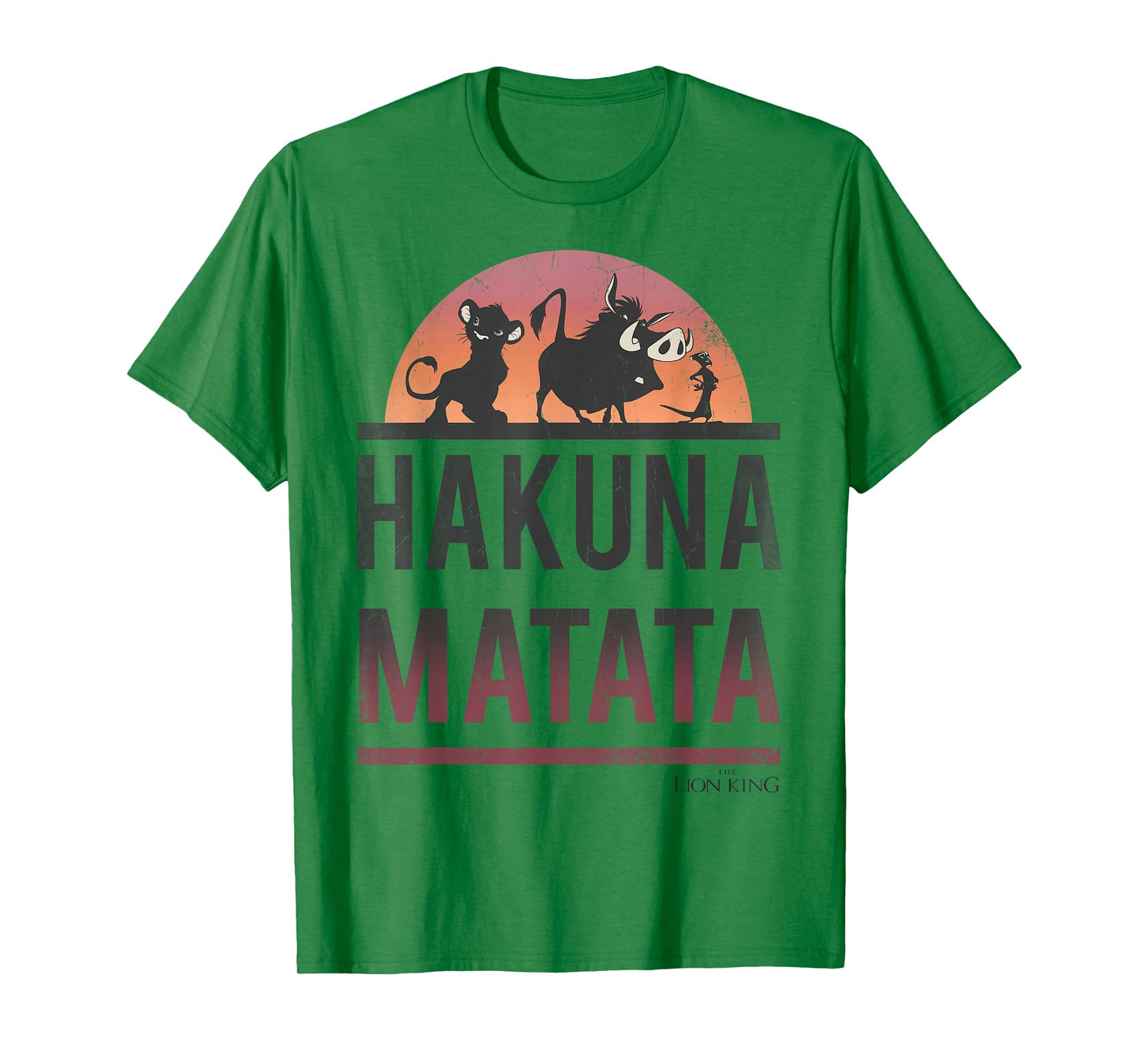 Disney Lion King Simba Hakuna Matata Graphic T-Shirt T-Shirt