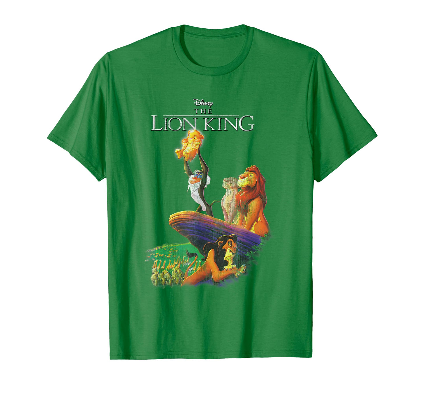 Disney The Lion King Born To Be King Epic Big Chest Portrait T-Shirt