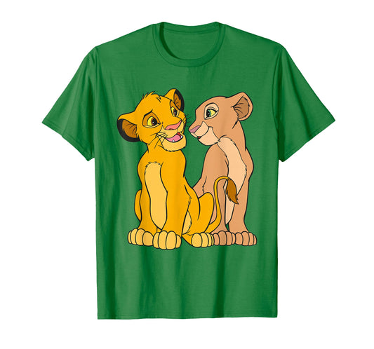 Disney The Lion King Young Simba and Nala Together T-Shirt T-Shirt