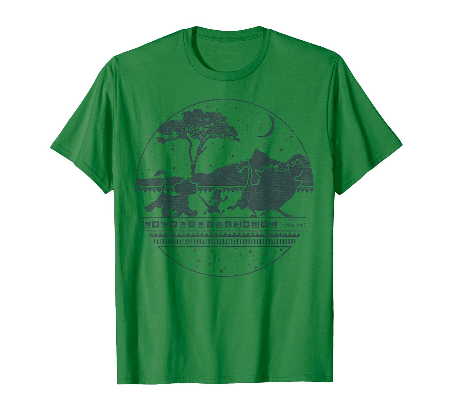 Disney The Lion King Group Hakuna Matata Silhouette T-Shirt