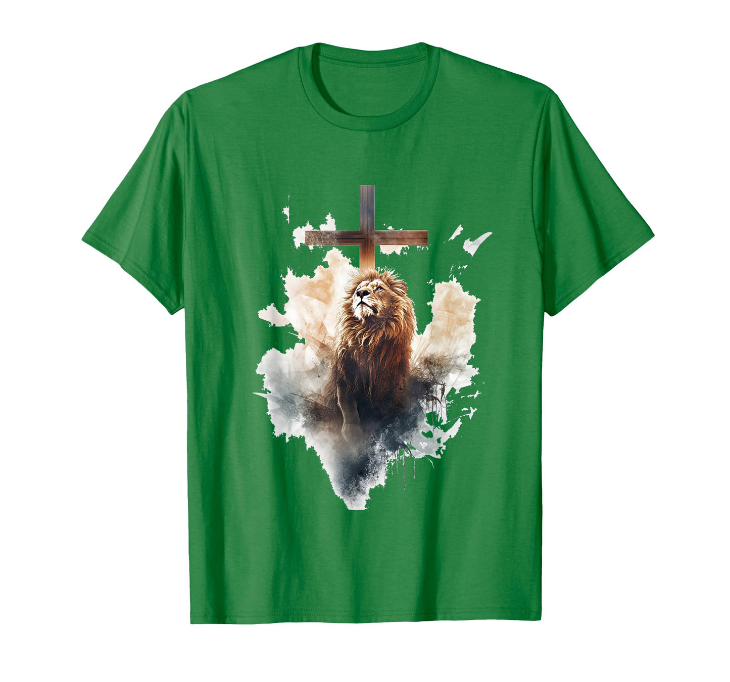 Yeshua Lion of Judah Christian Faith Jesus God Revelation T-Shirt