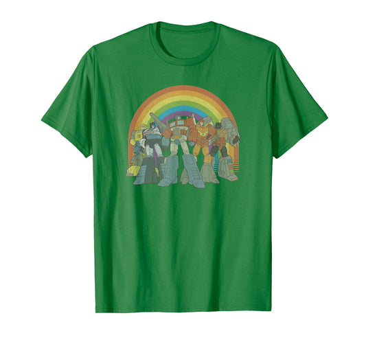 Transformers Pride Rainbow Heroes Unite T-Shirt