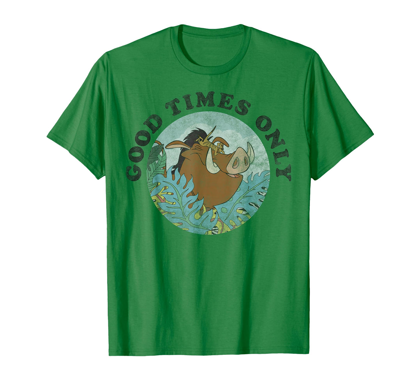 Disney Lion King Timon & Pumba Good Times Only T-Shirt