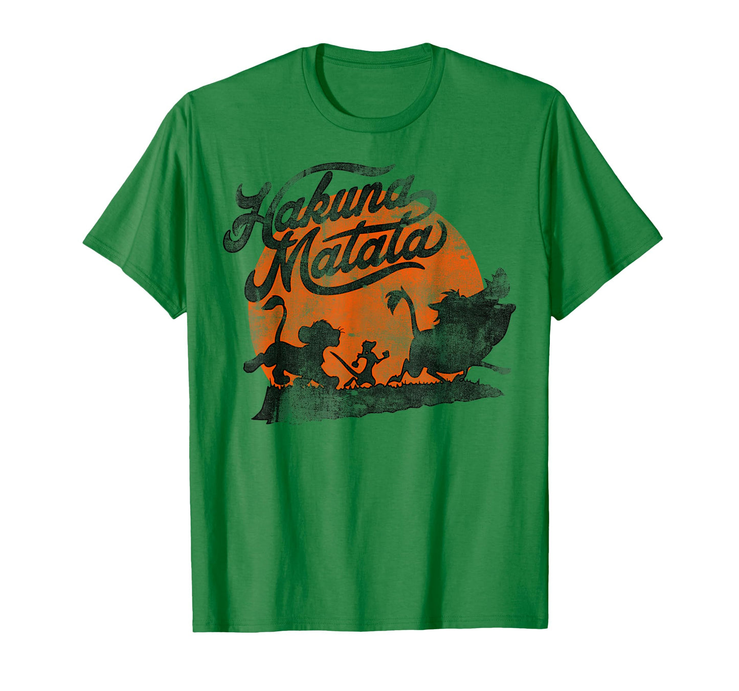 Disney Lion King Hakuna Matata Orange Sunset Vintage T-Shirt T-Shirt