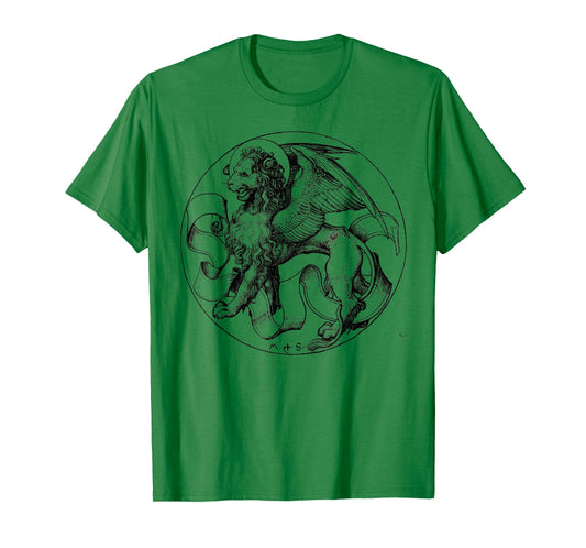 Venice Italy Venezia Italian Souvenir Italy Saint Mark lion T-Shirt