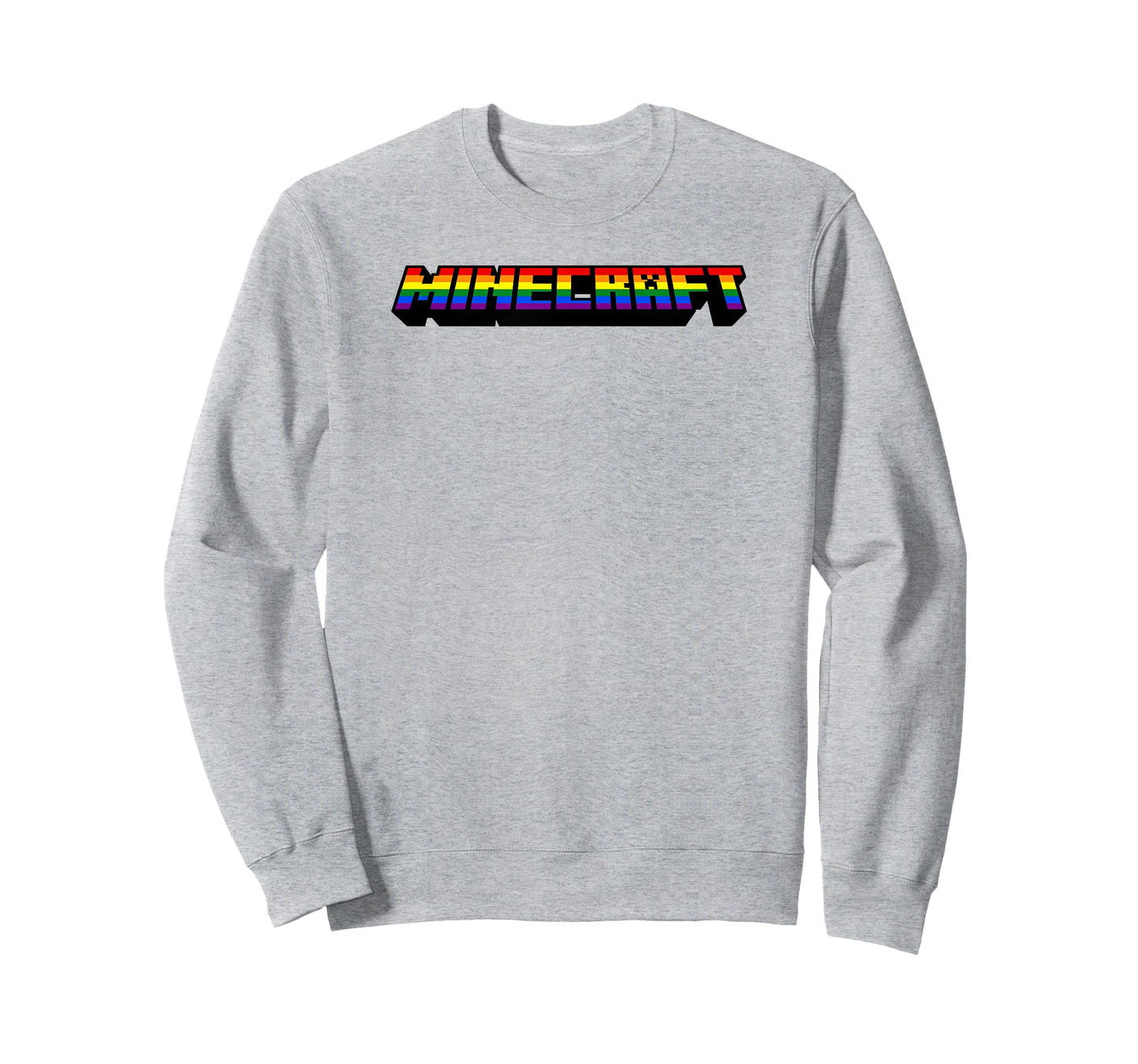 Minecraft Rainbow Logo T-Shirt