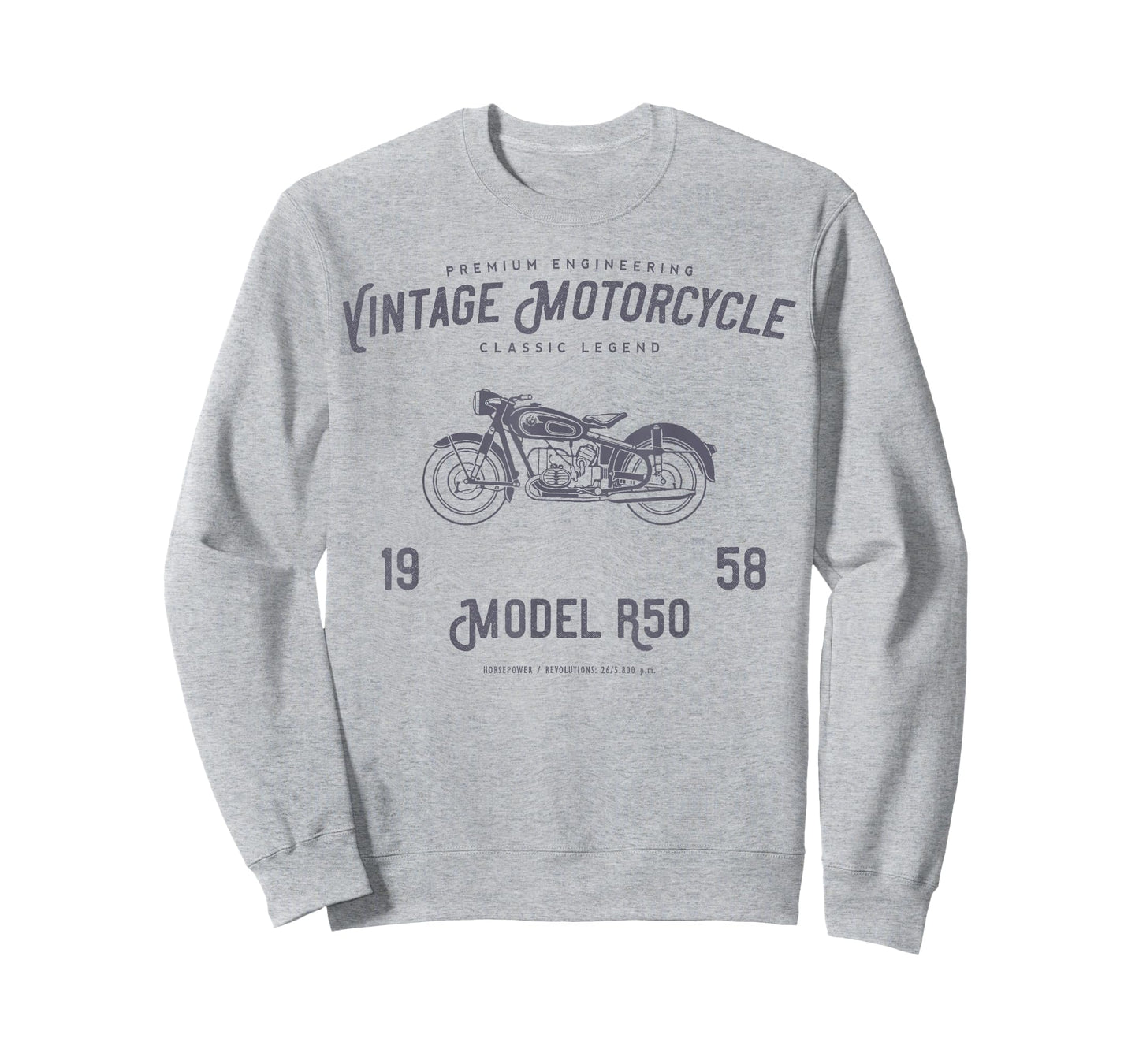 Retro Motorcycle T Shirt, Original Vintage Design T-Shirt