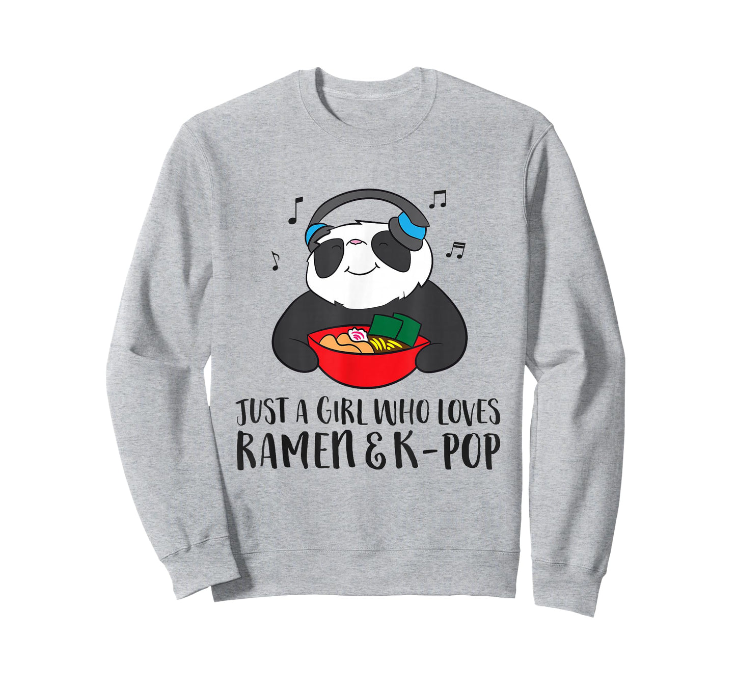Just a Girl Who Loves Ramen and K-Pop T-Shirt