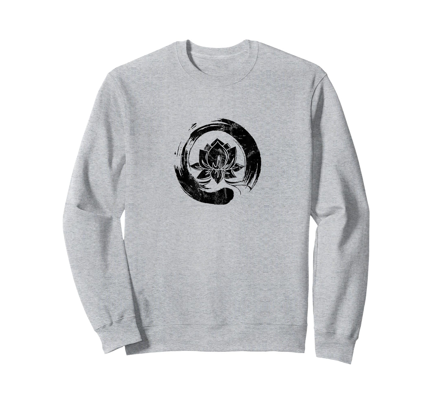 Enso Zen Circle of Enlightenment Lotus Vintage T-shirt T-Shirt