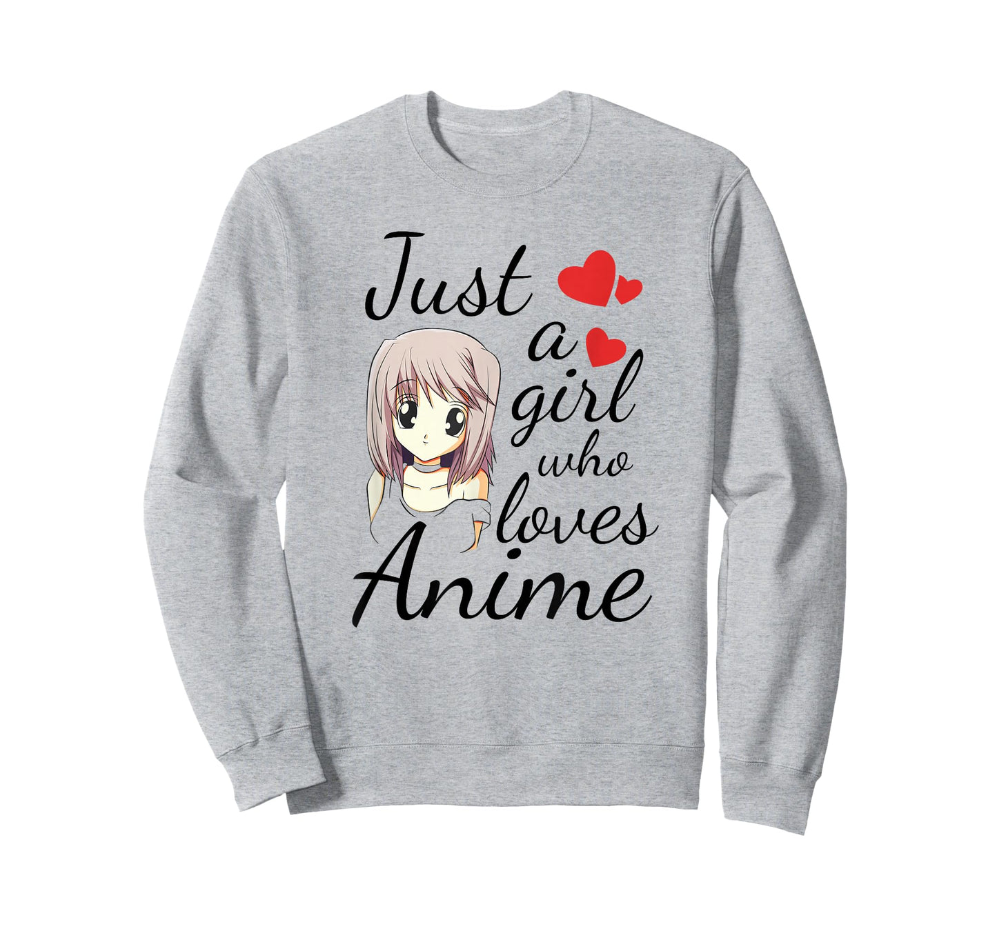 Cute Anime Girl Quote Japanese Kawaii Cartoon Graphic T-Shirt