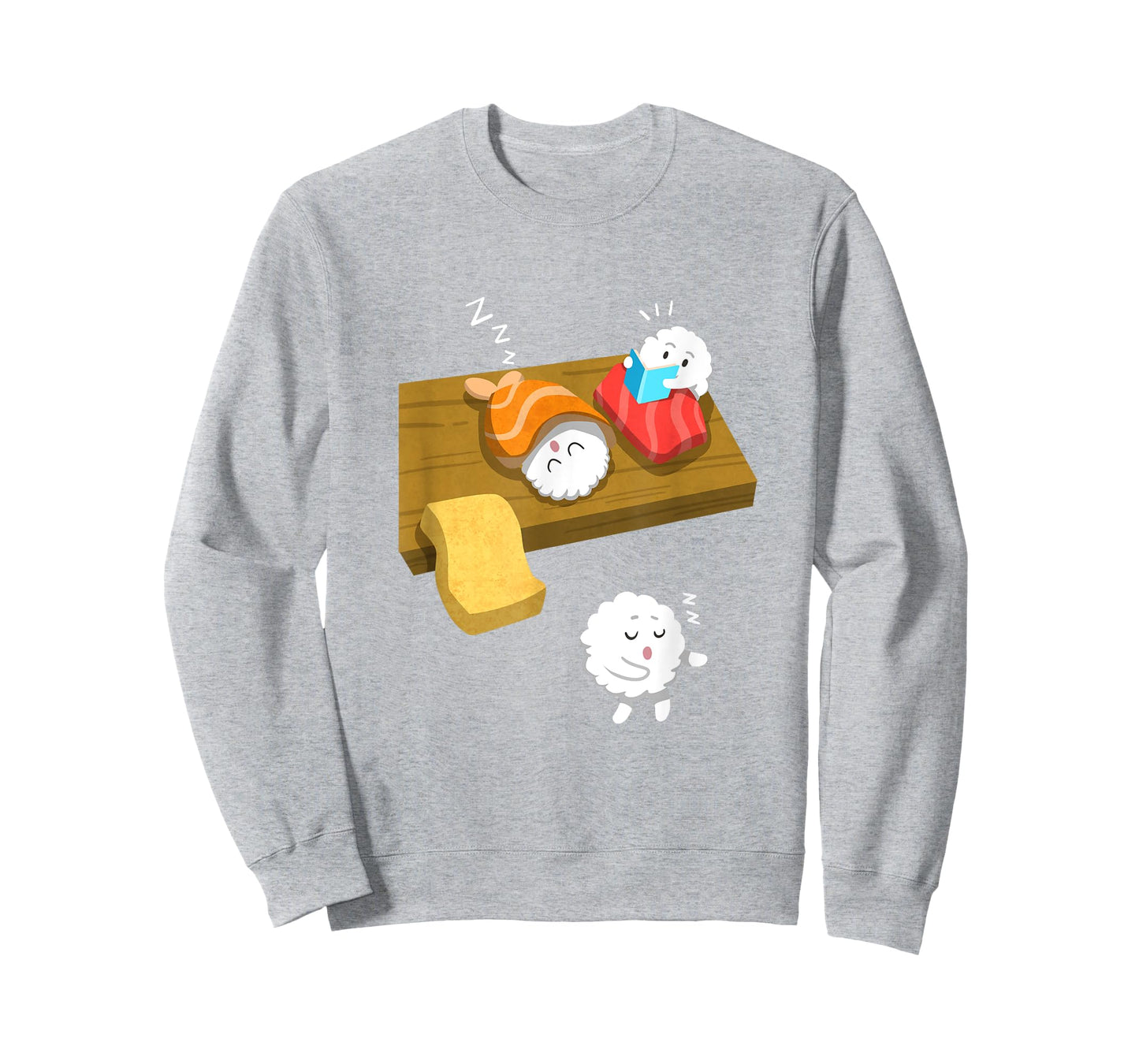 Sleep Walking Sushi Funny Japanese Food Sashimi Gift T Shirt T-Shirt