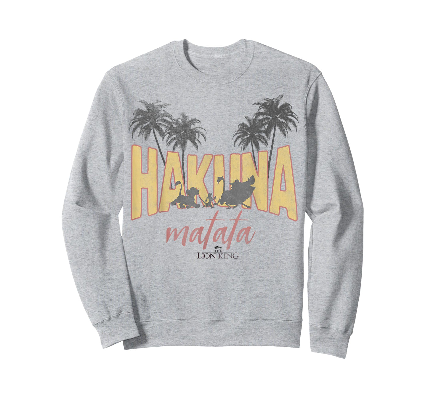 Disney Lion King Vintage Hakuna Matata Logo Graphic T-Shirt T-Shirt