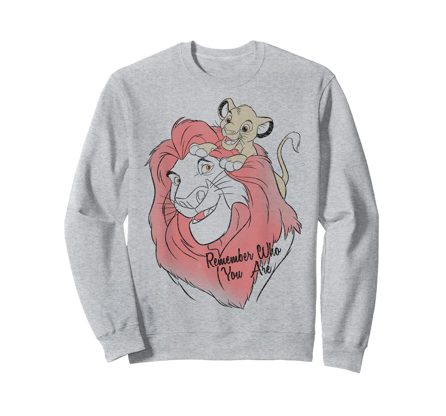 Disney Lion King Remember Who You are Mufasa & Simba T-Shirt