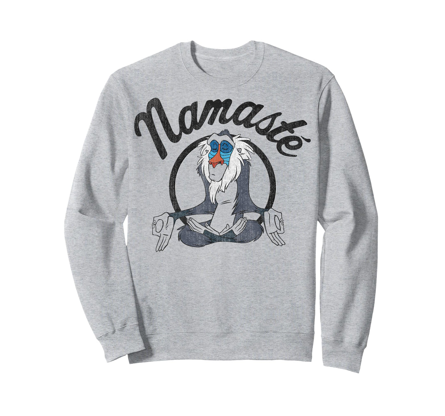 Disney Lion King Rafiki Namaste Graphic T-Shirt T-Shirt