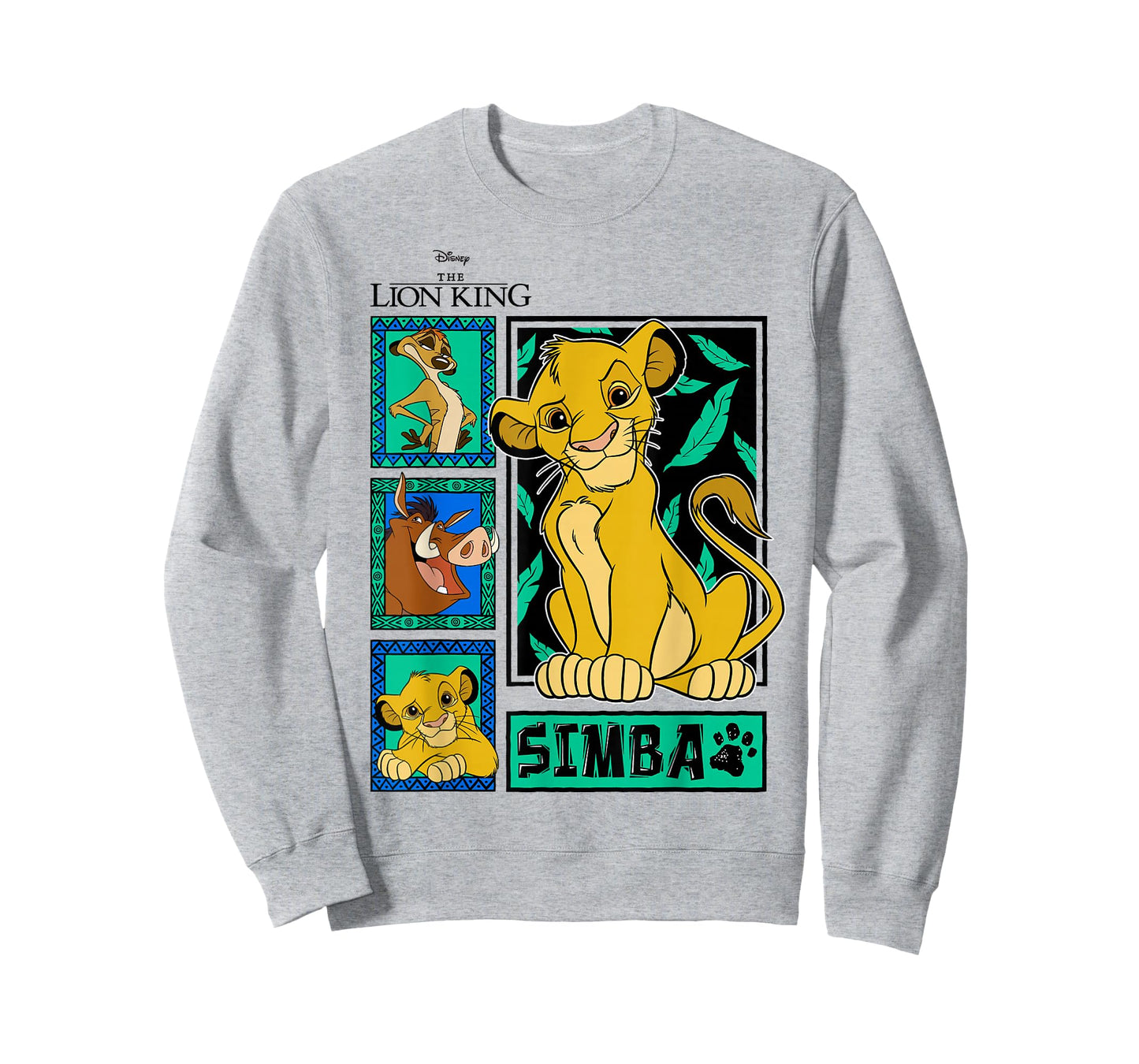Disney The Lion King Simba Jungle Panels T-Shirt