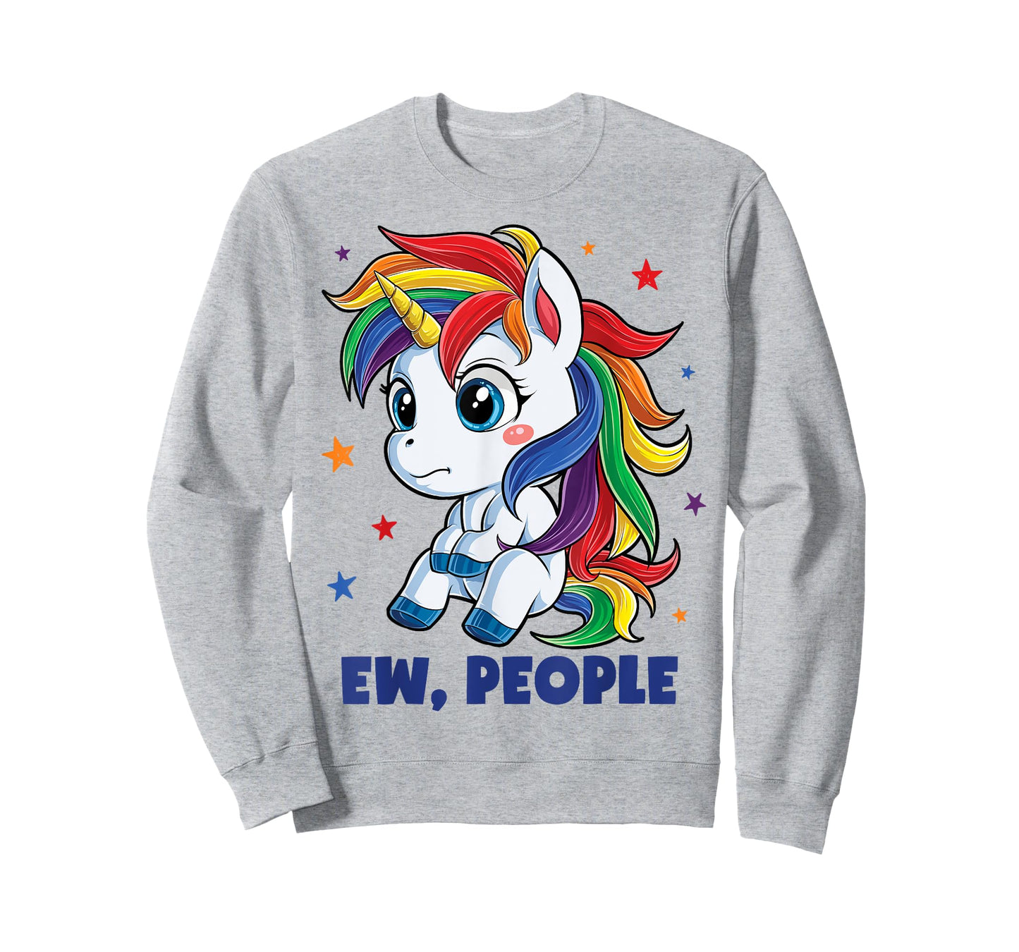 Unicorn Ew People T shirt Girls Funny Rainbow Unicorns Gift T-Shirt