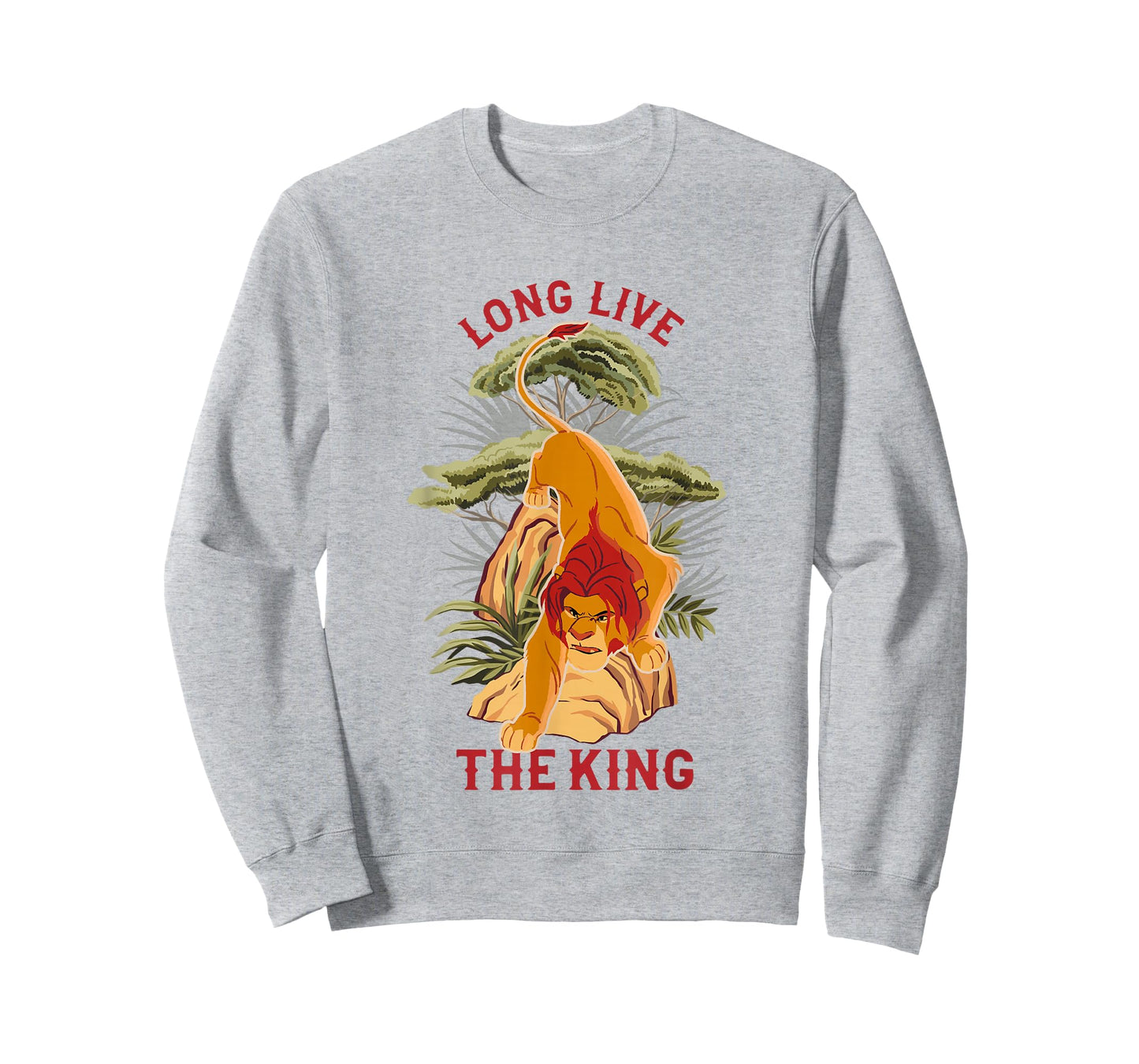 Disney The Lion King Simba Long Live The King Chest Poster T-Shirt