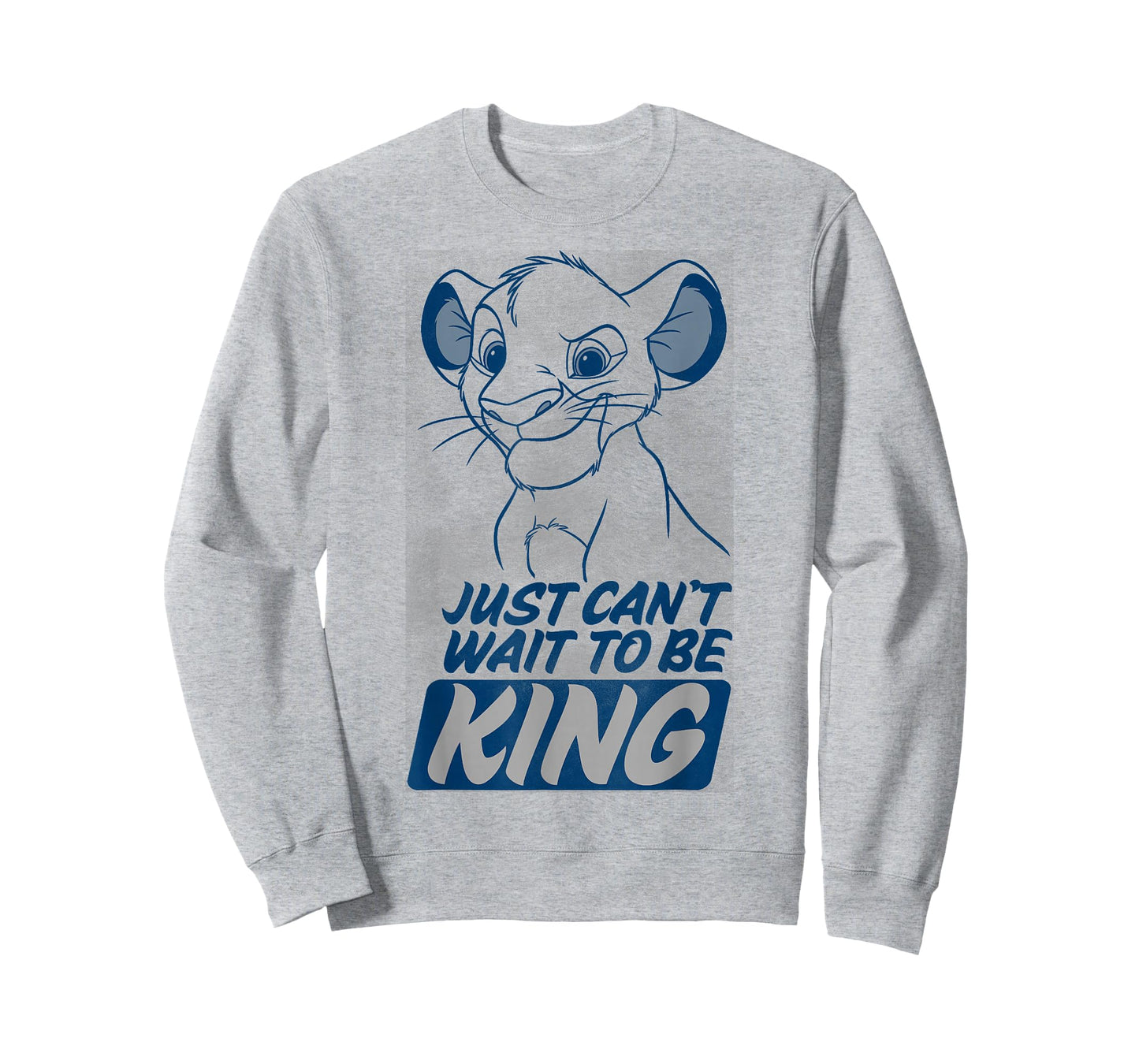 Disney Lion King Kid Simba Just Can't Wait To Be King Poster T-Shirt