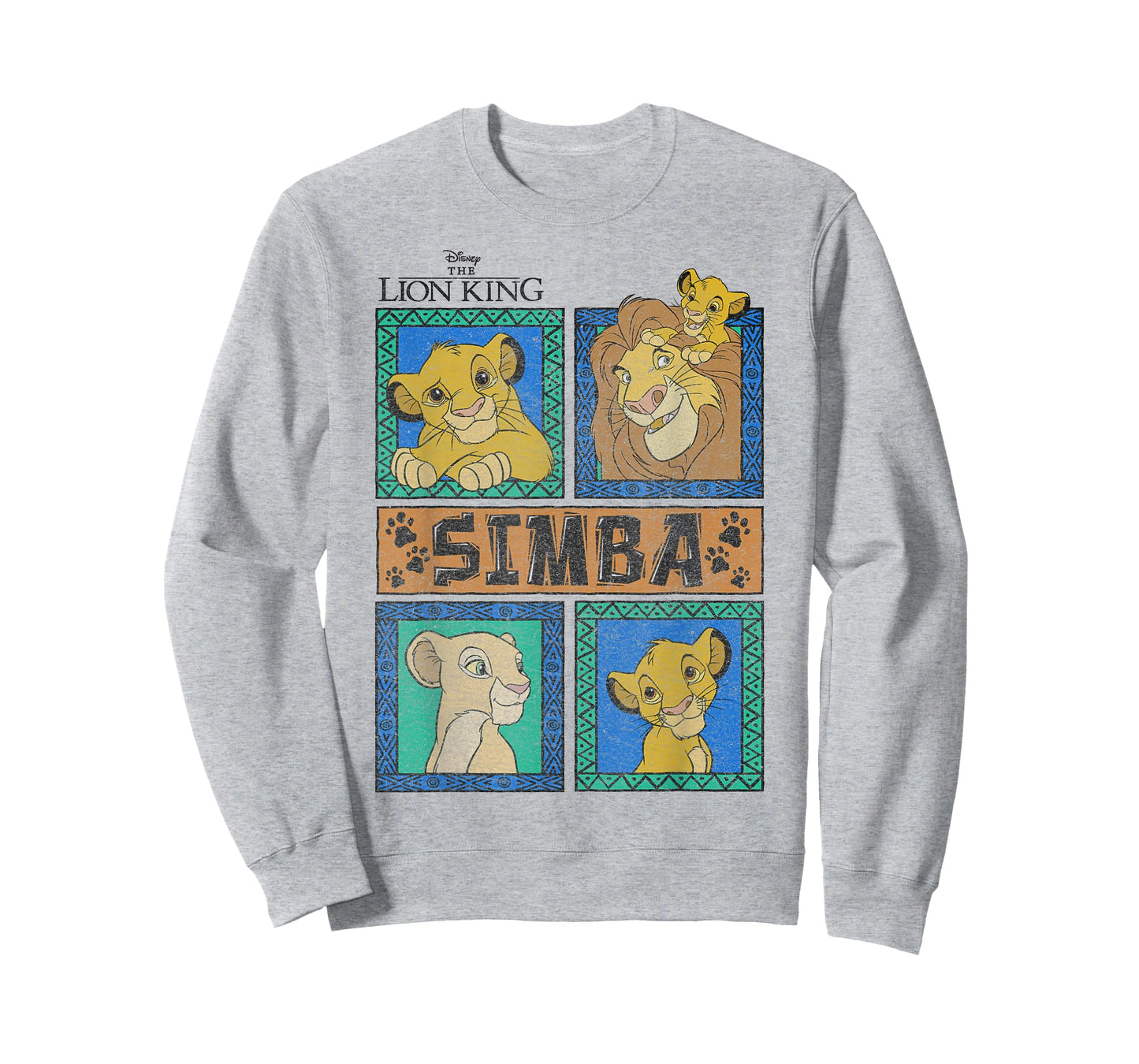 Disney The Lion King Simba Family Panels T-Shirt