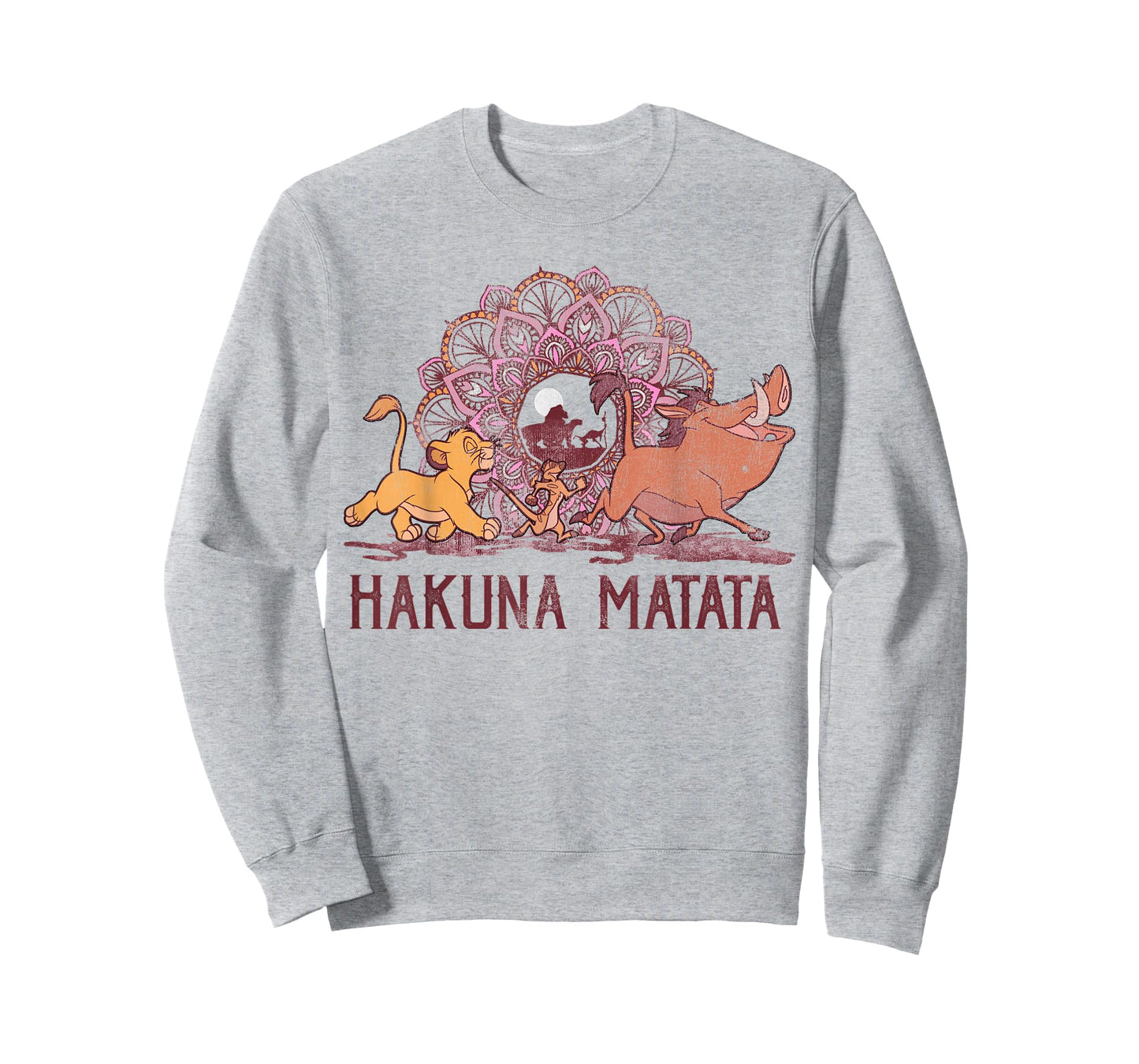 Disney Lion King Hakuna Matata Henna Group Shot Portrait T-Shirt