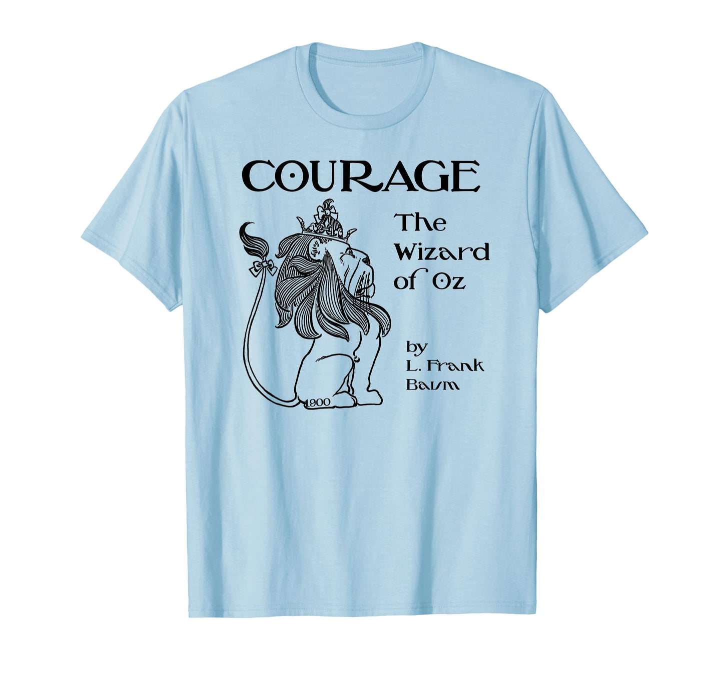 OZ King Lion Courage Halloween Wizard of OZ Cowardly Lion T-Shirt