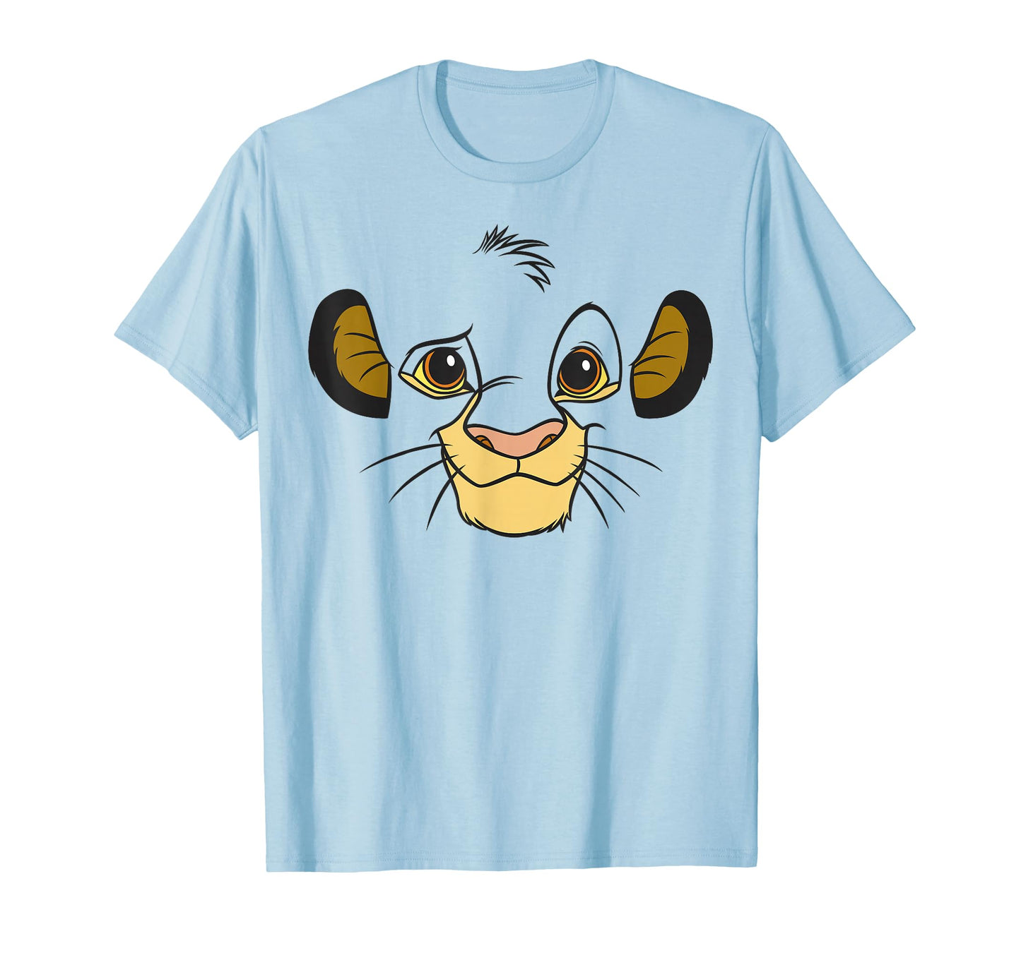 Disney Lion King Simba Face Halloween T-Shirt