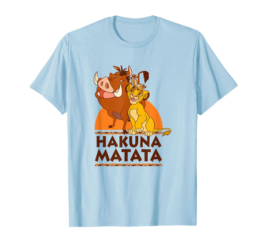 Disney The Lion King Hakuna Matata Simba Timon Pumbaa Shot T-Shirt