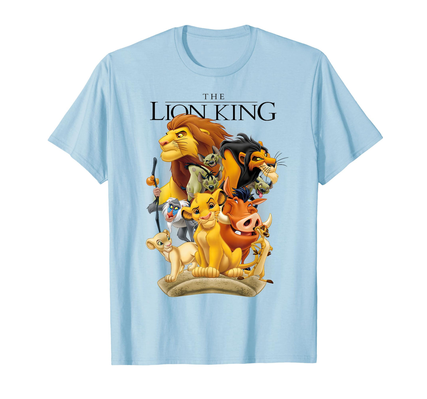 Disney The Lion King Pride Land Characters Group Shot T-Shirt