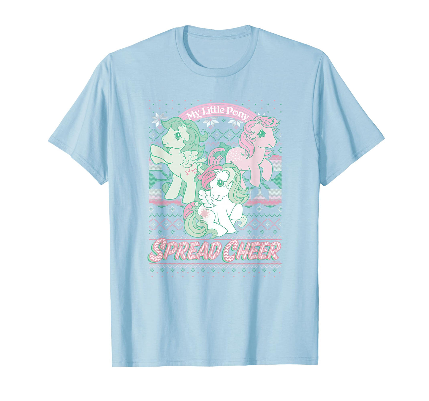 My Little Pony Christmas Ugly Sweater Spread Cheer T-Shirt