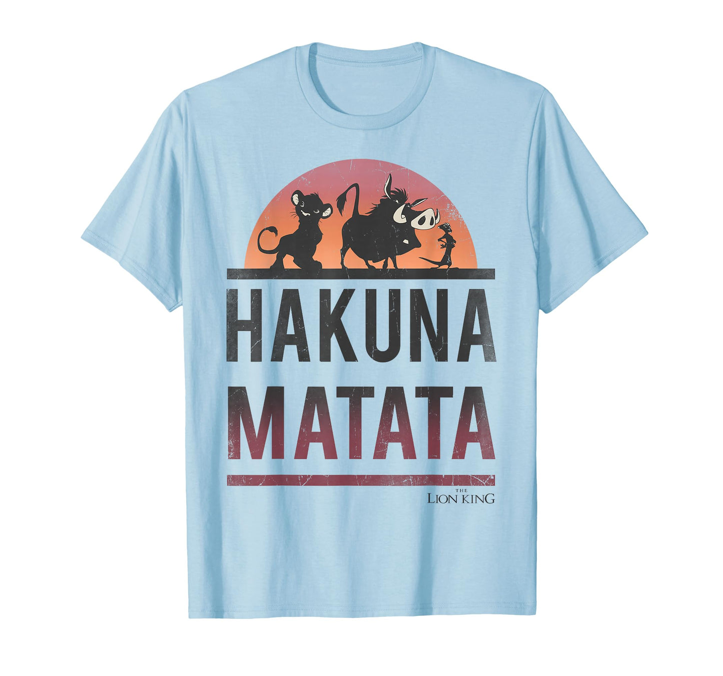 Disney Lion King Simba Hakuna Matata Graphic T-Shirt T-Shirt
