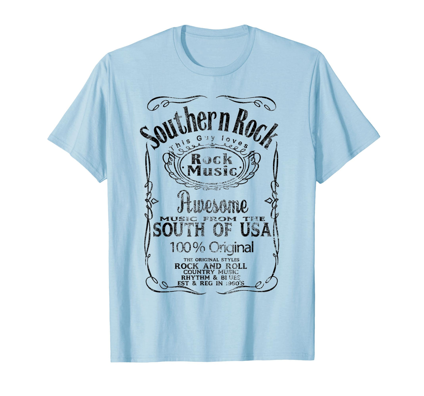 Southern Rock Music USA United States Streetwear souvenir T-Shirt