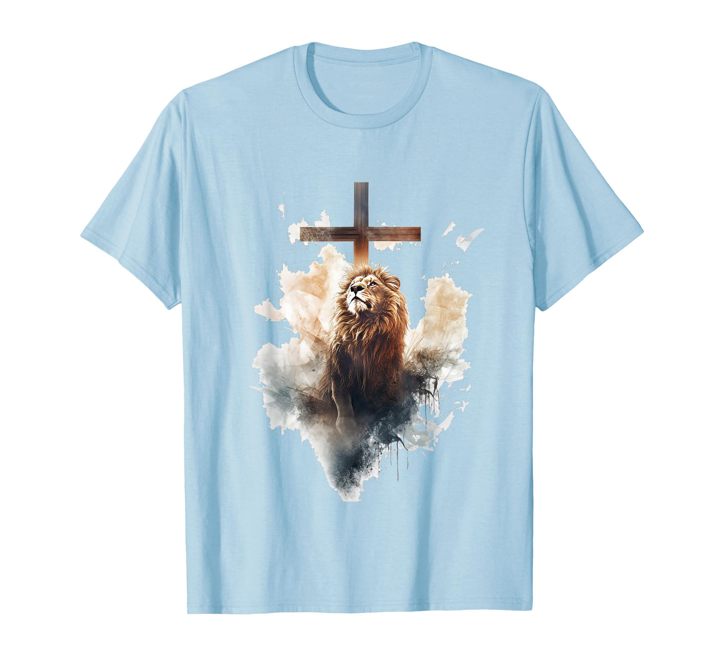 Yeshua Lion of Judah Christian Faith Jesus God Revelation T-Shirt