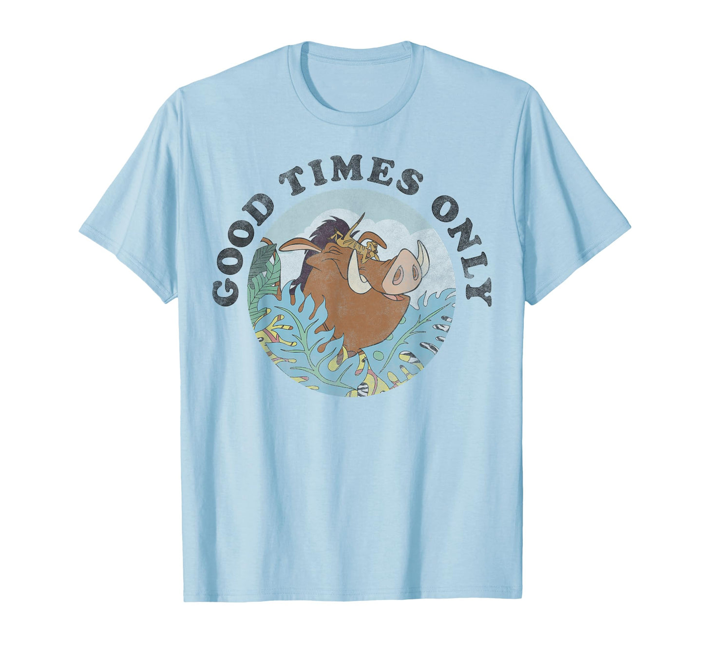 Disney Lion King Timon & Pumba Good Times Only T-Shirt
