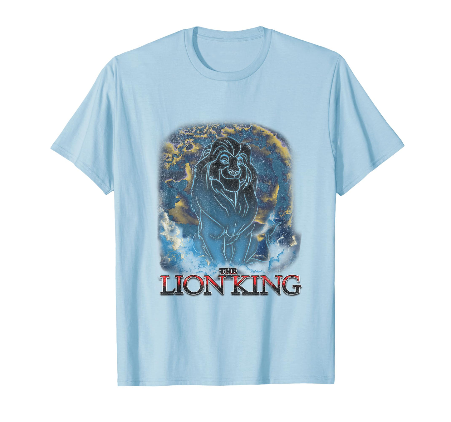Disney The Lion King Mufasa Spirit In The Sky T-Shirt