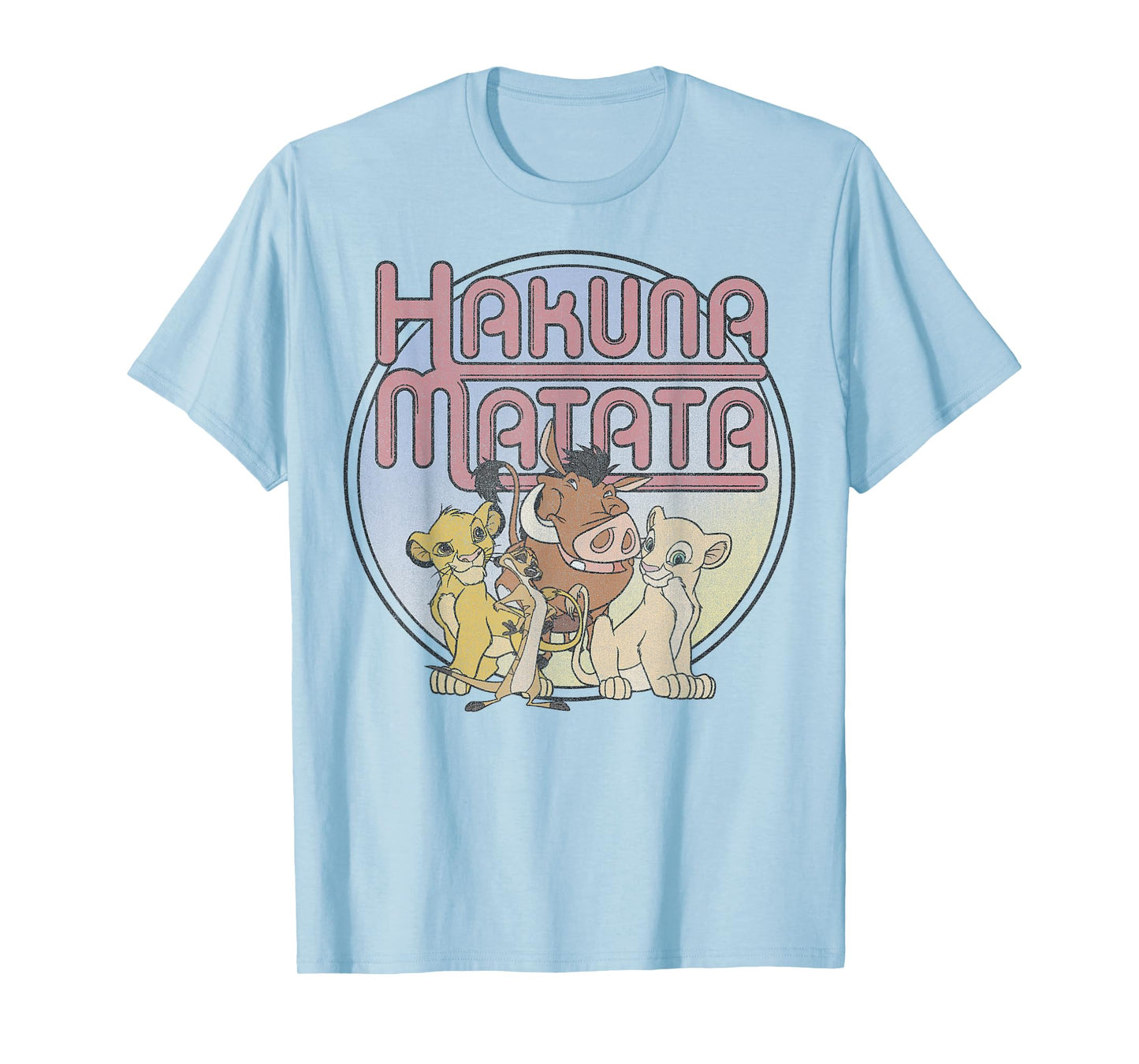 Disney Lion King Retro Hakuna Matata Simba and Friends T-Shirt