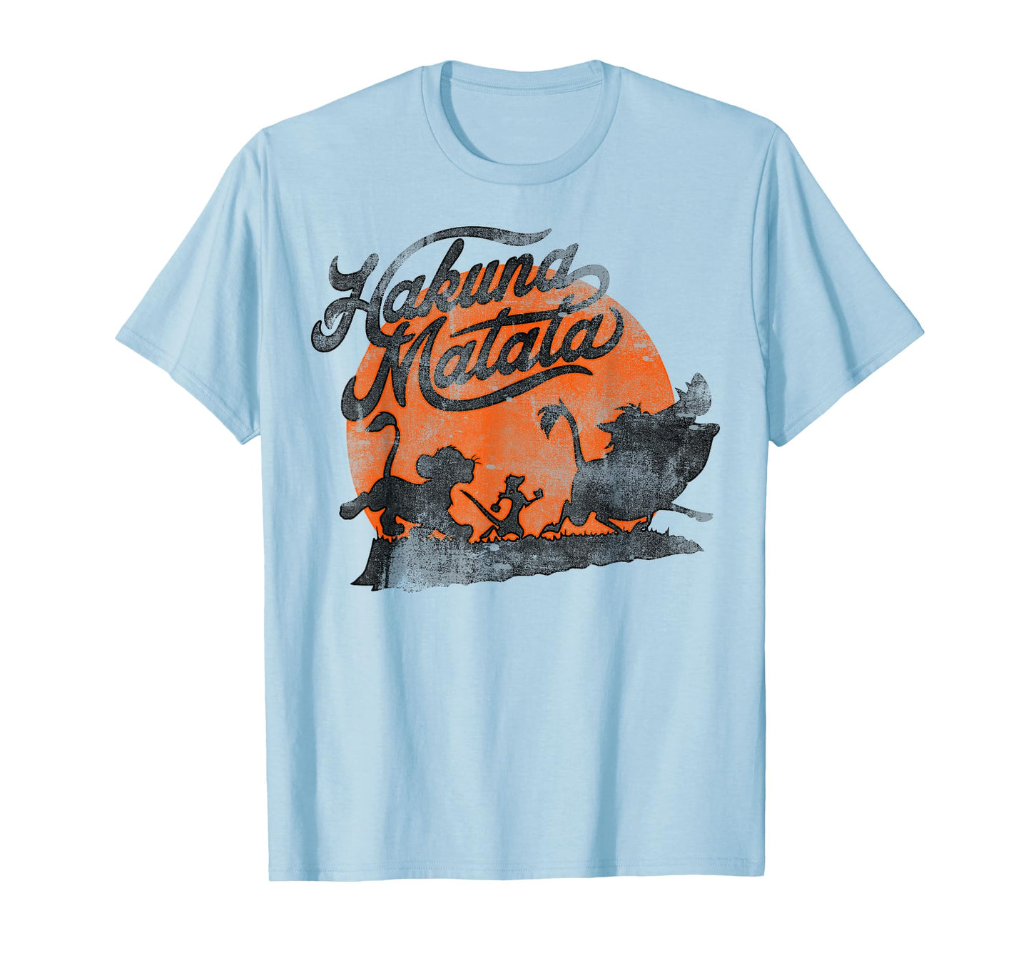 Disney Lion King Hakuna Matata Orange Sunset Vintage T-Shirt T-Shirt