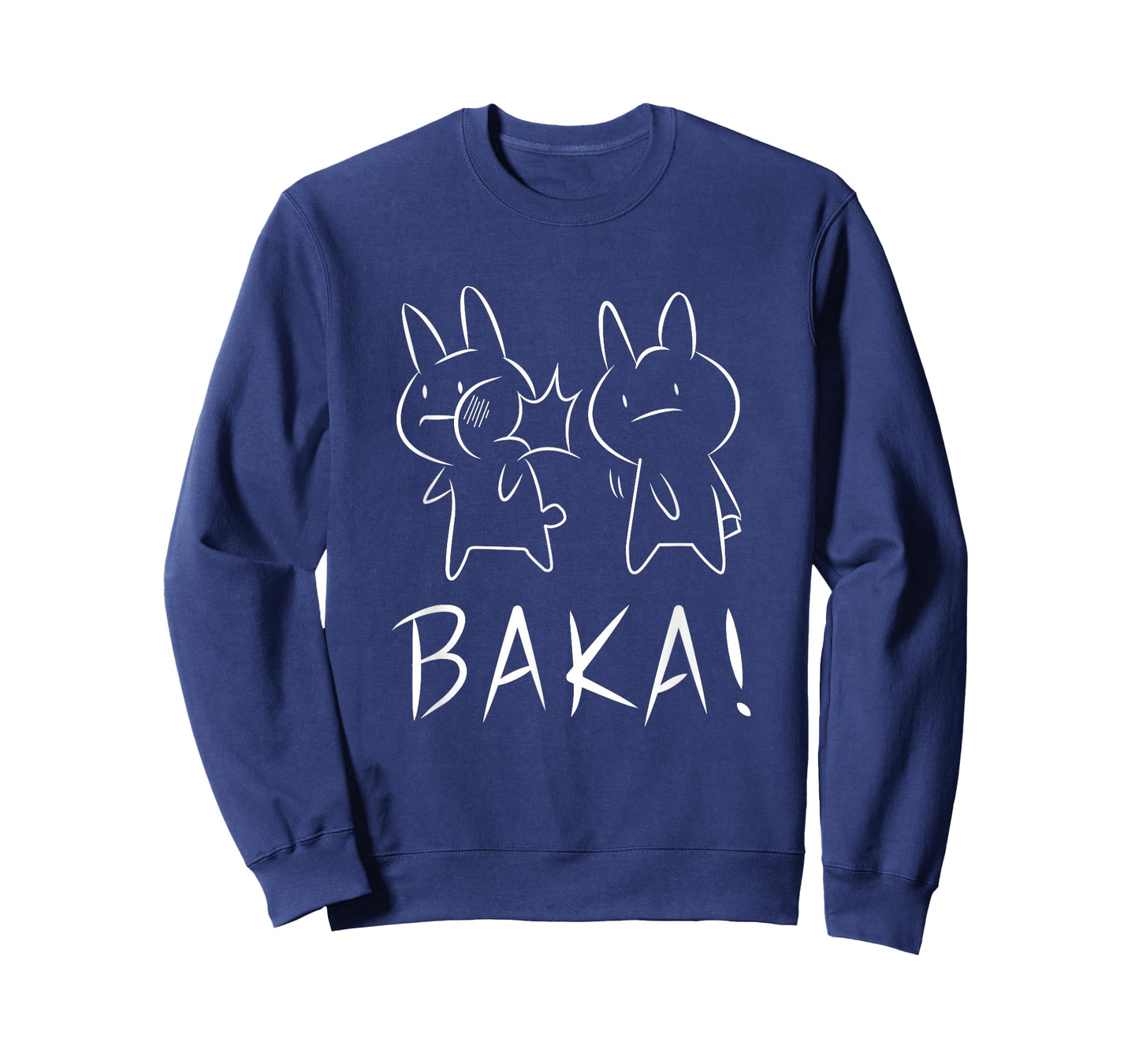 Funny Kawaii Baka Rabbit Slap Anime and Manga T-Shirt