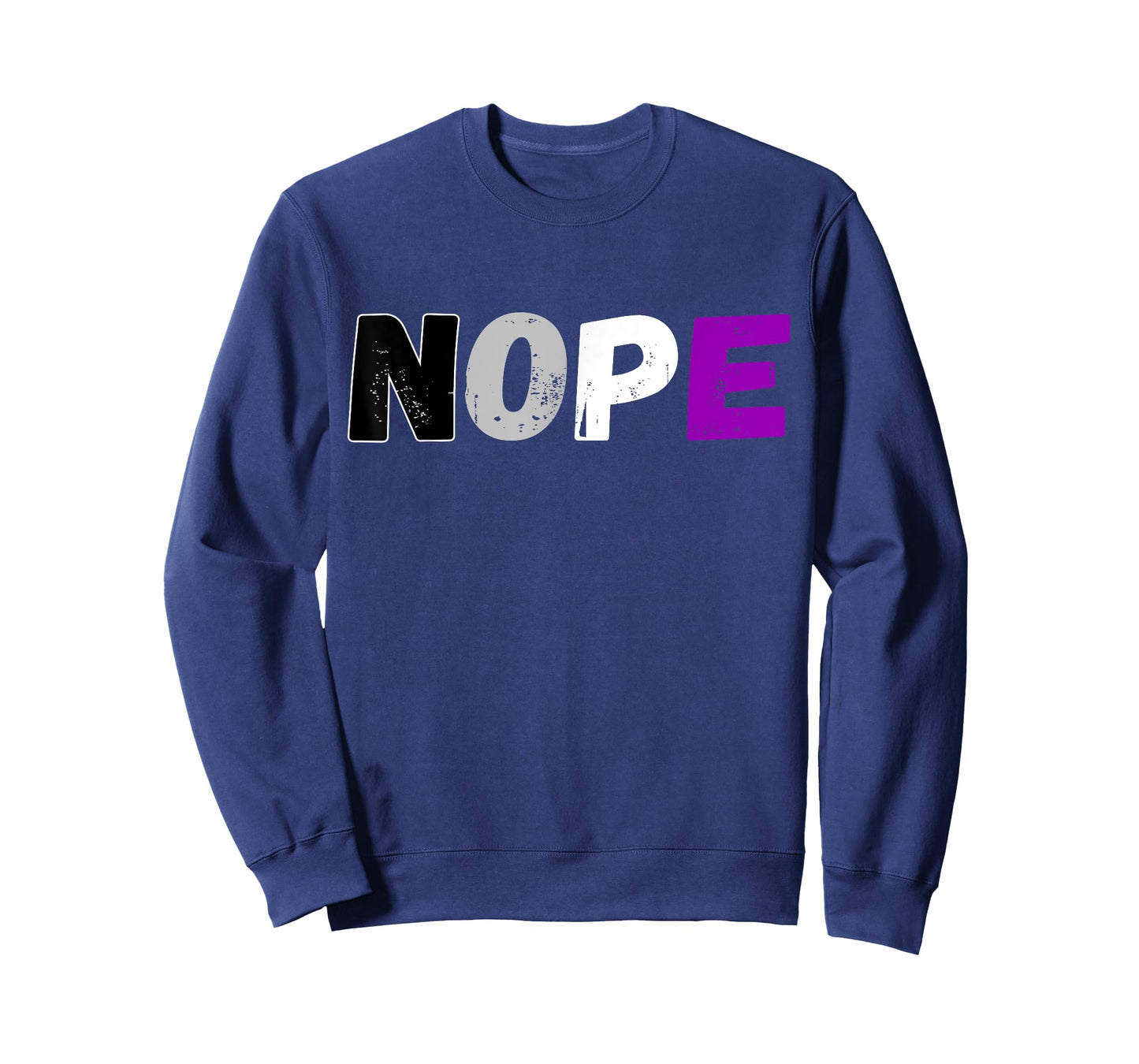 Asexual Nope Flag Ace LGBT Pride Asexuality Flag Aromantic T-Shirt