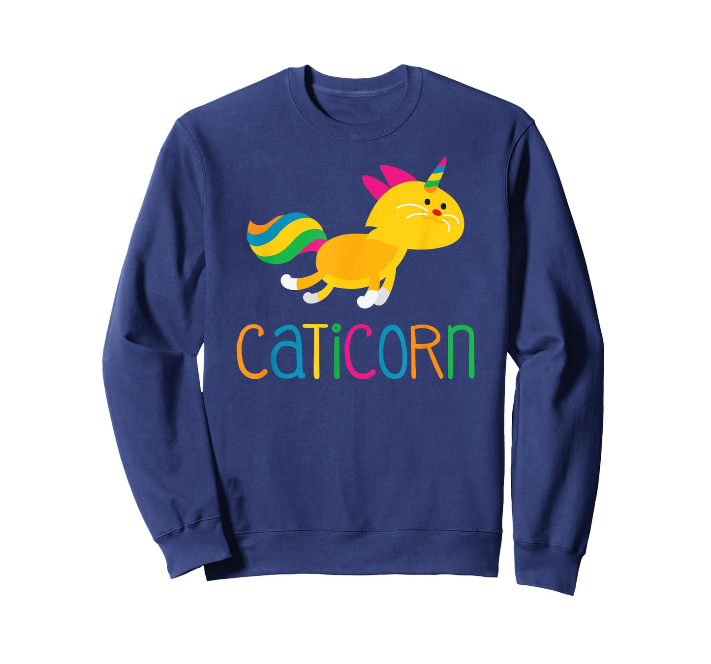 Caticorn Rainbow T shirt Meowgical Cat Unicorn Kittycorn Tee T-Shirt for Men Women Girls Kids