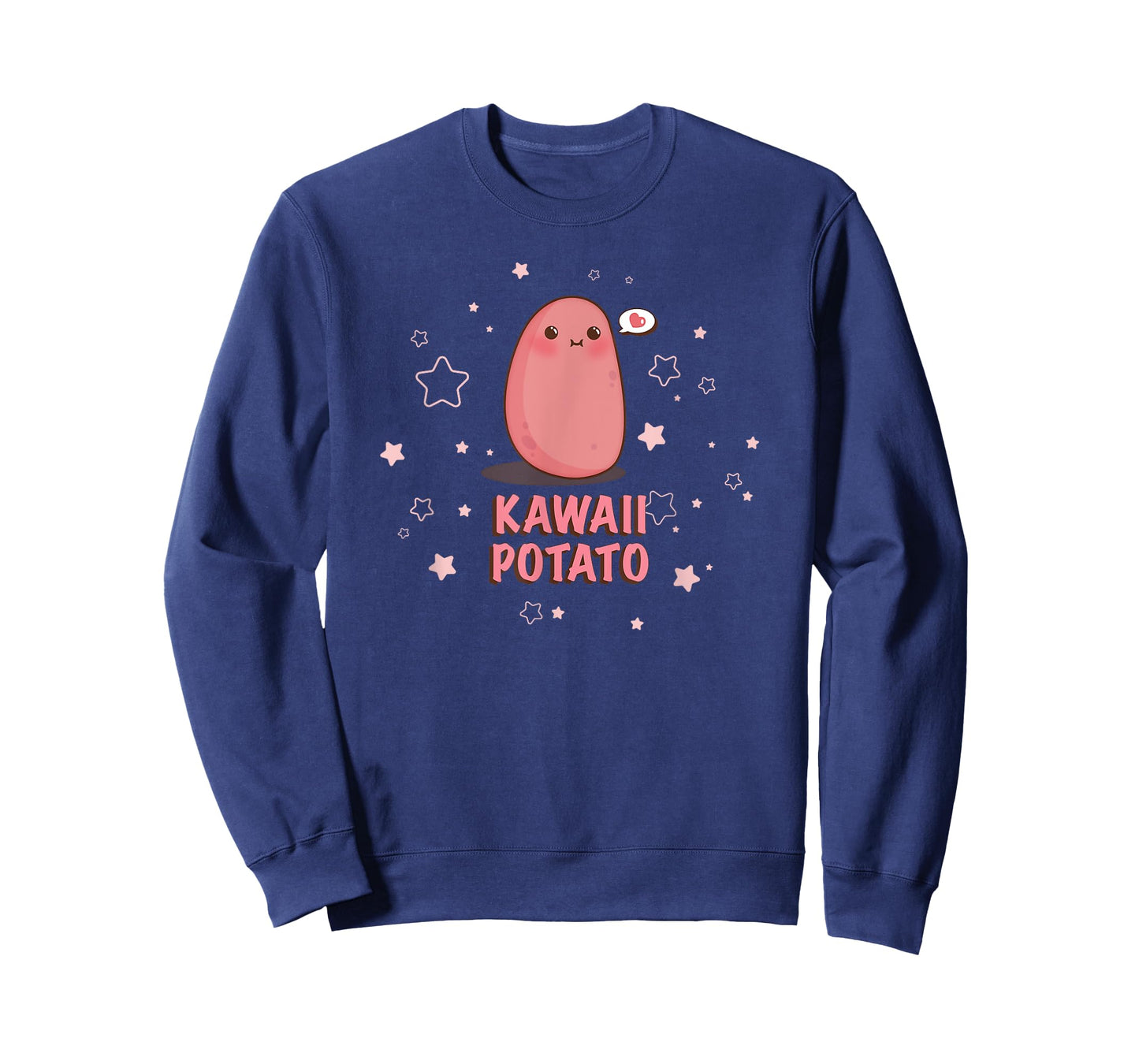 Kawaii Potato Cute Star T-shirt T-Shirt