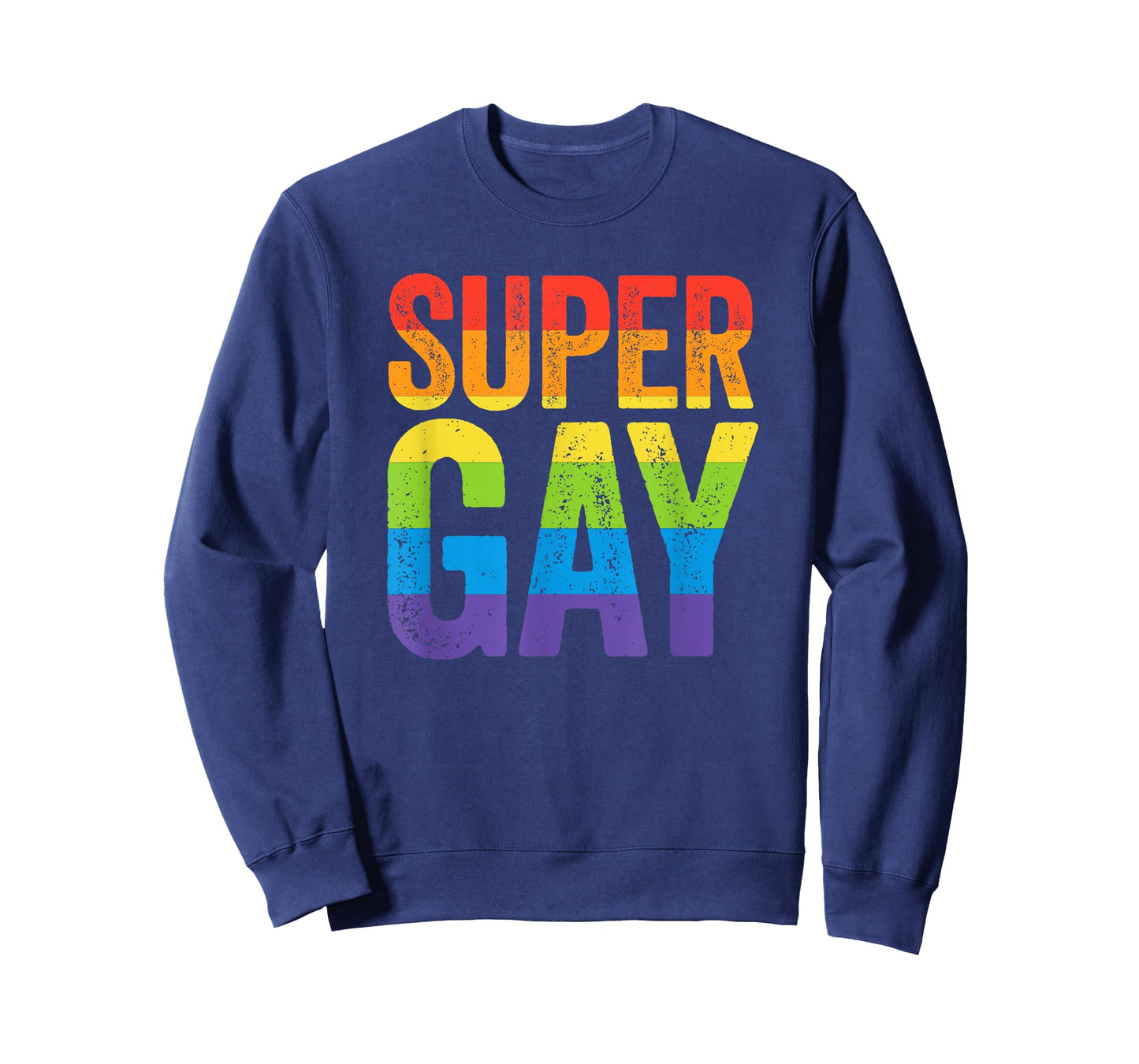 Super Gay T Shirt - LGBT Pride Rainbow Flag Gay Lesbian T-Shirt