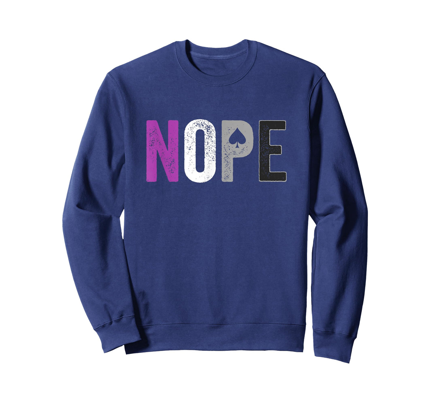 Nope Asexual Pride Shirt - Asexuality ACE Flag Ally Gift T-Shirt