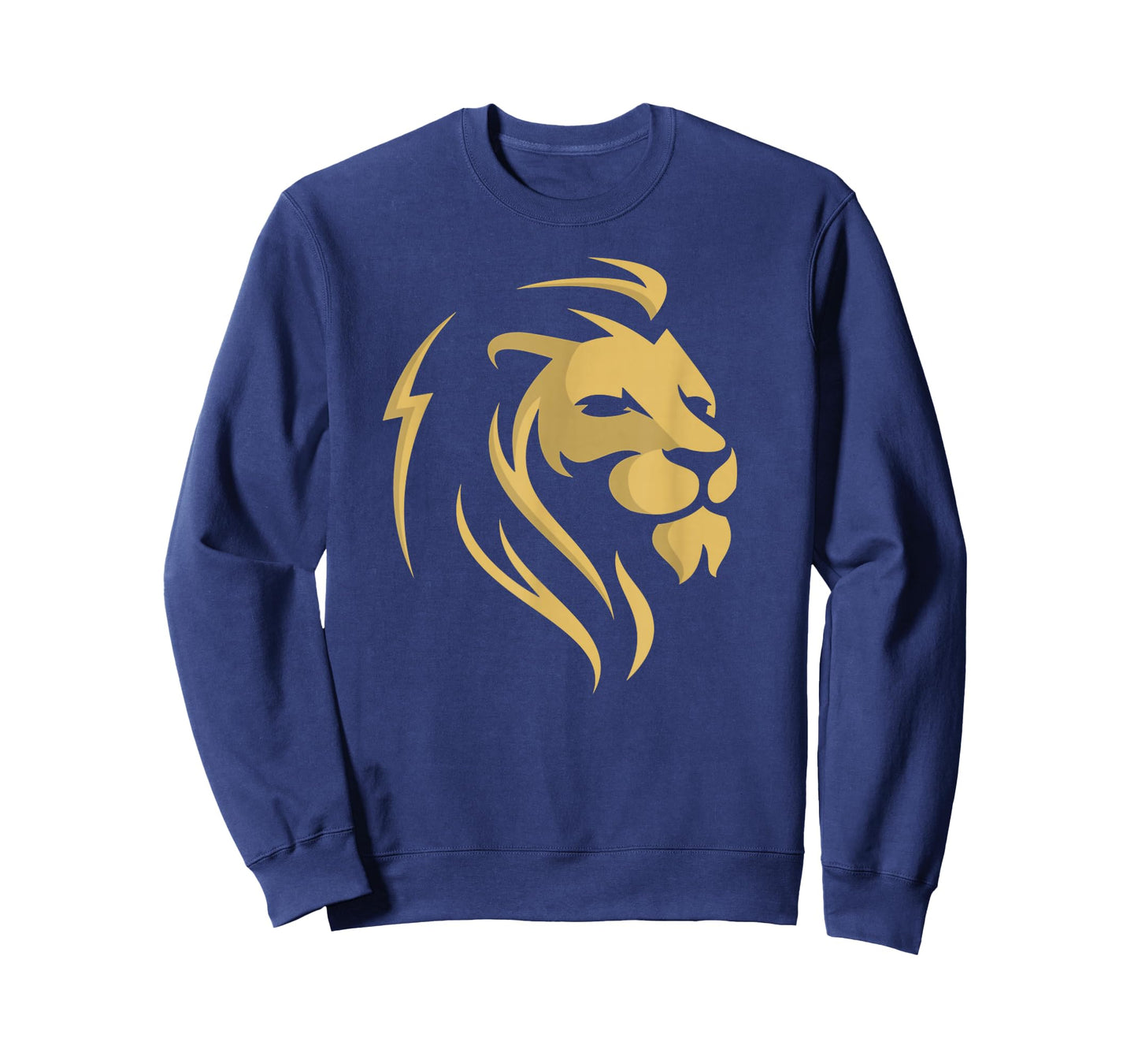 Gold Lion Head Logo for Boy Girl Kids T-Shirt