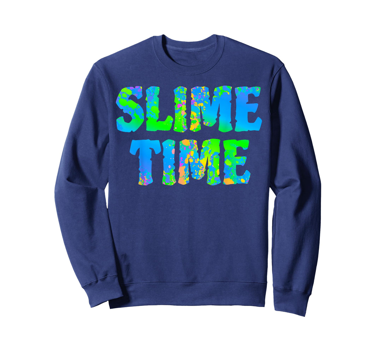 Slime Time T Shirt Funny Trendy Blue Kids Boys Girls Gift T-Shirt