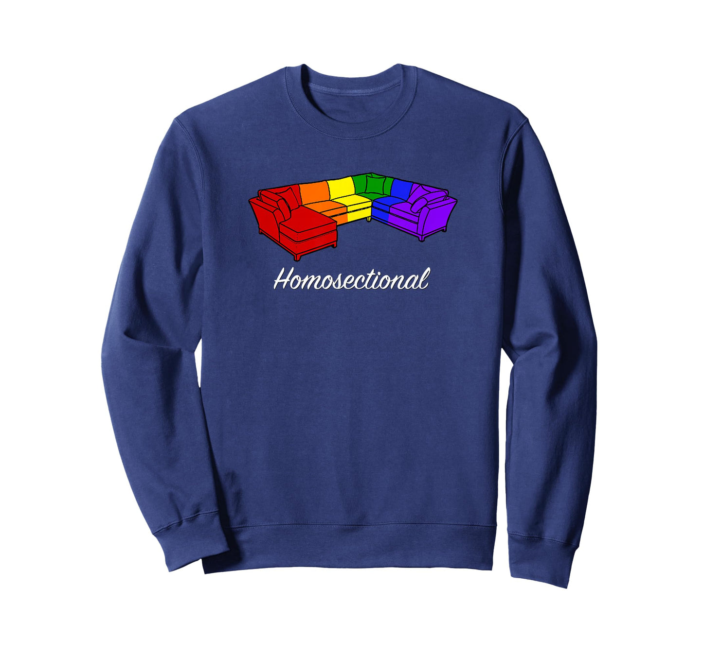 Homosectional - Gay Pride - Rainbow - Funny t-shirt T-Shirt