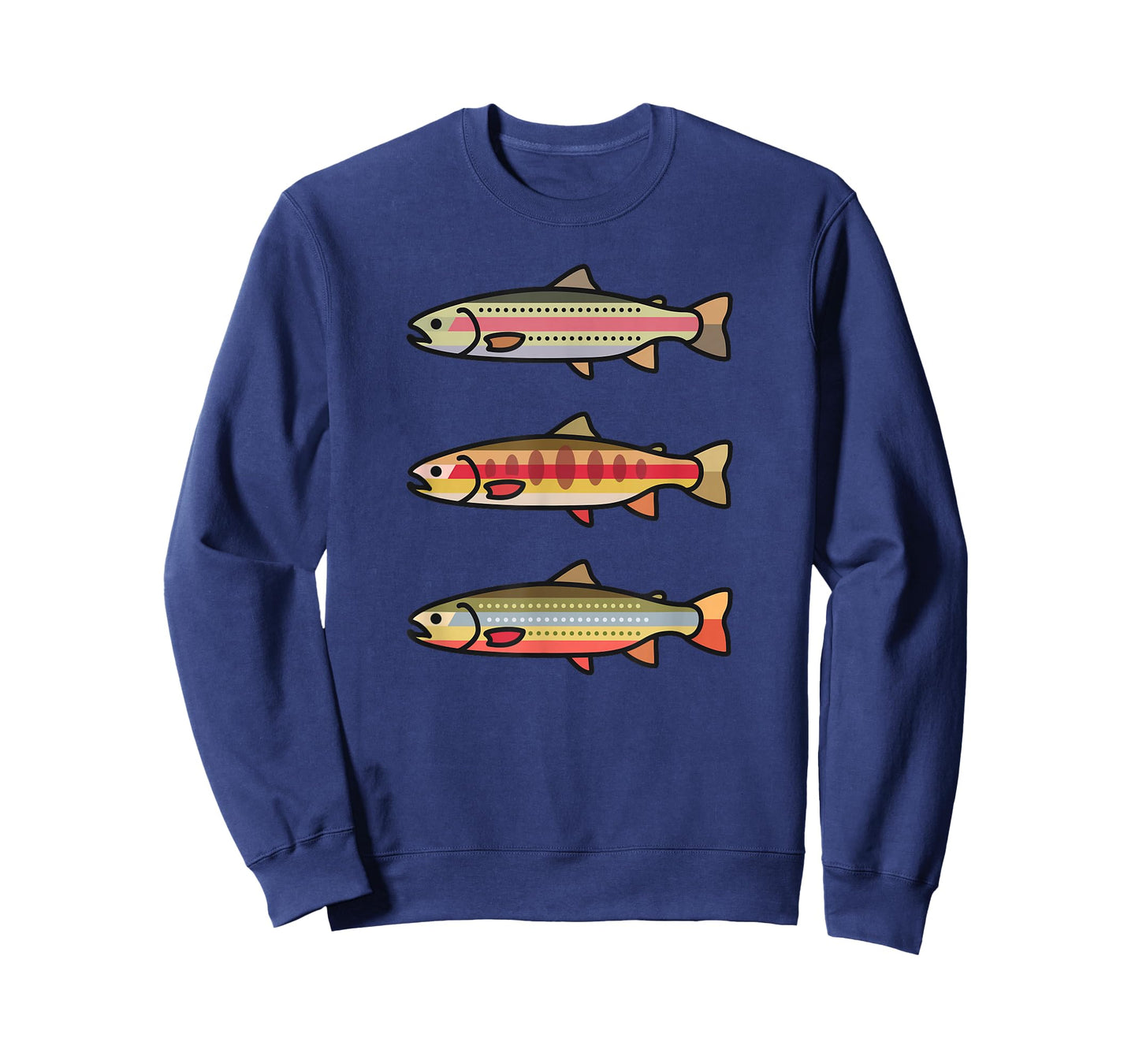Rainbow Golden Brook Trout T-Shirt Fishing Gift for Anglers T-Shirt
