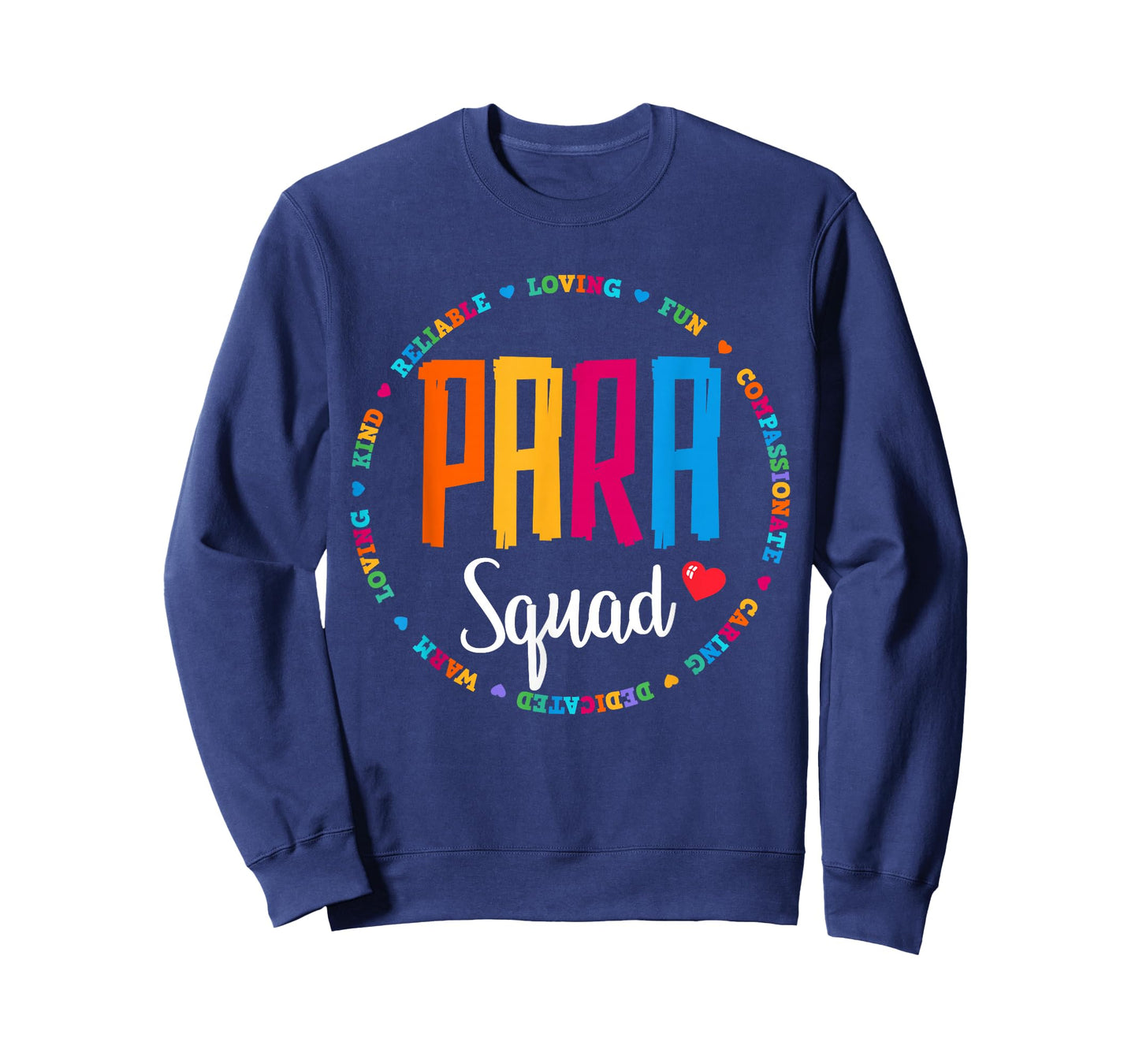 Para Squad Paraprofessional Teacher Educator Assistant Team T-Shirt