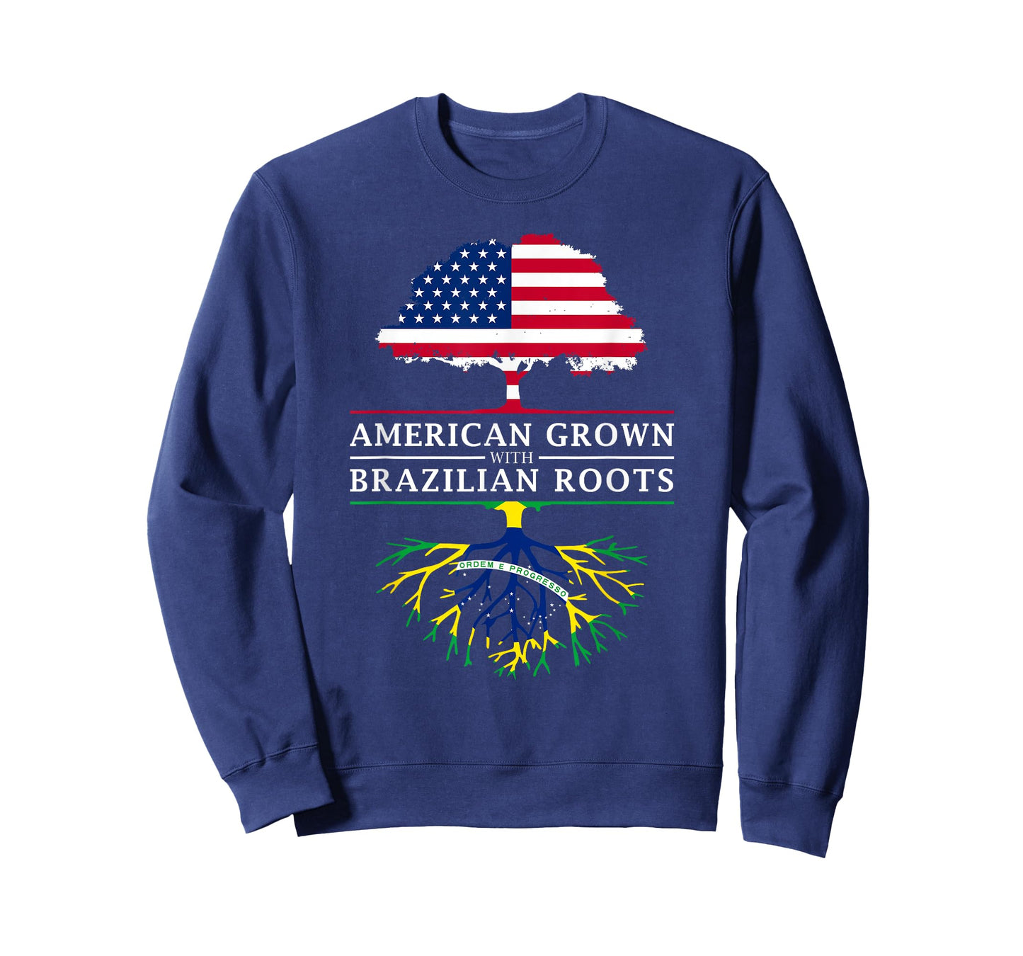 American Grown with Brazilian Roots - Brazil T-Shirt