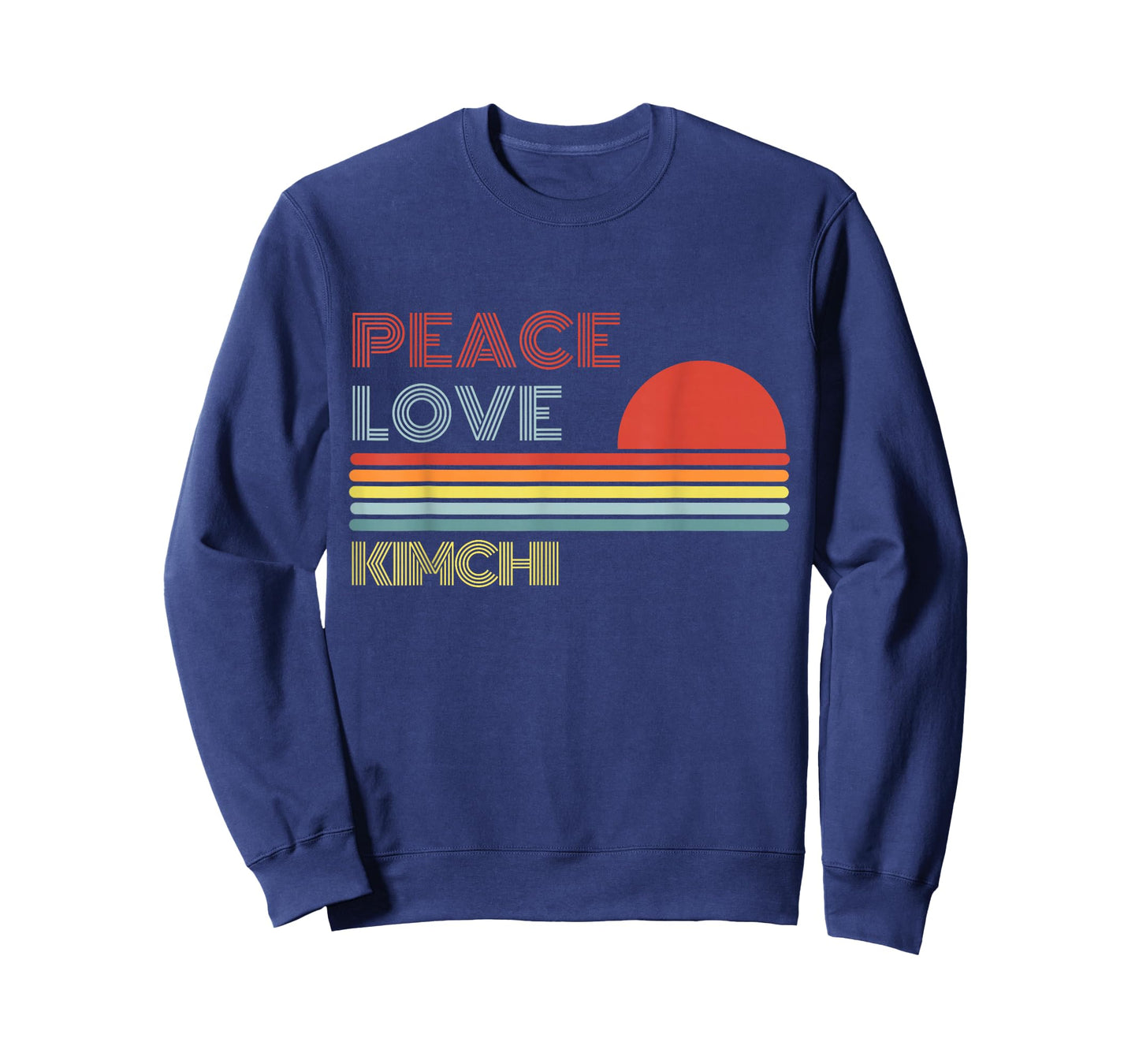 Peace Love Kimchi Retro Vintage T-Shirt